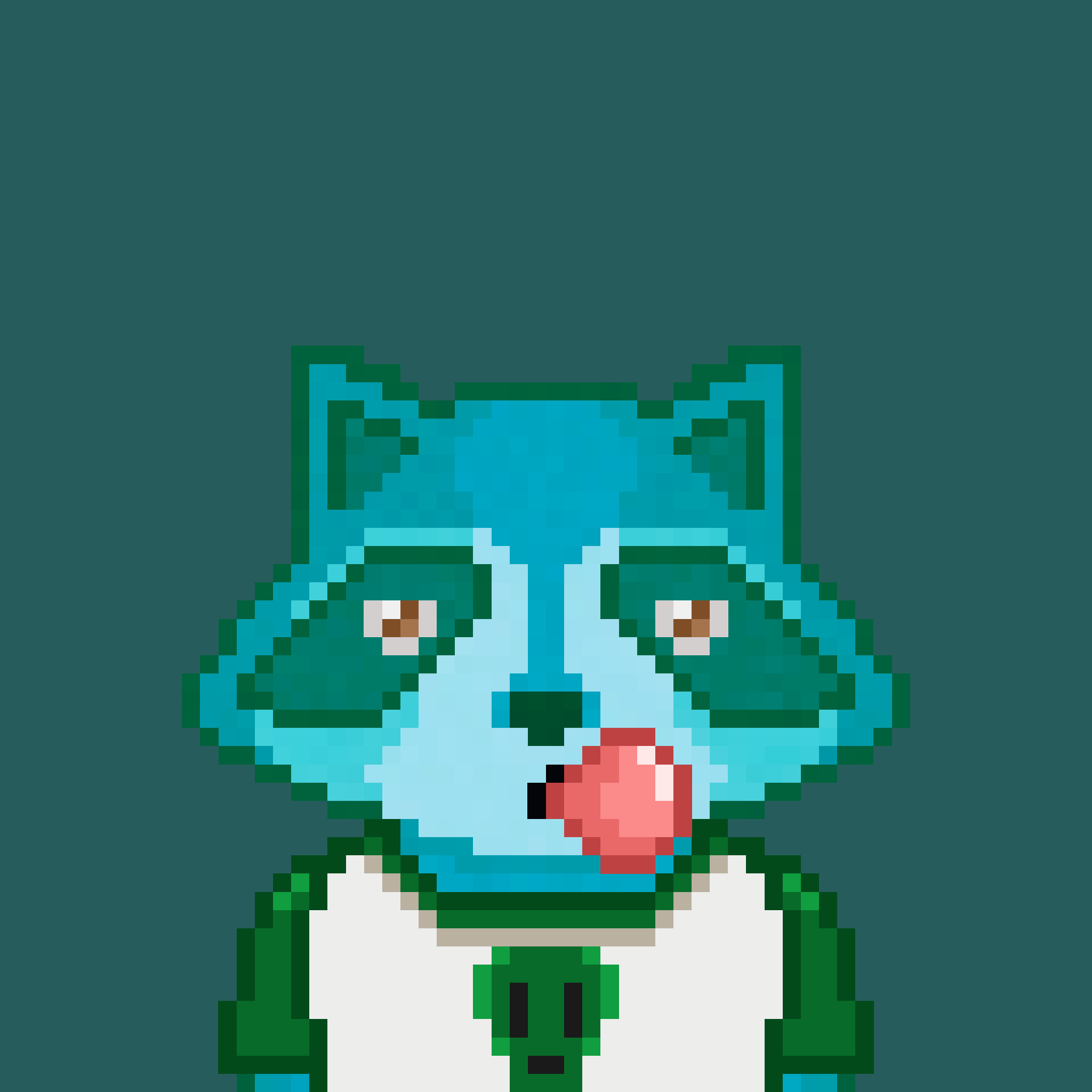 Pixel Raccoon #434 NFT on Algorand