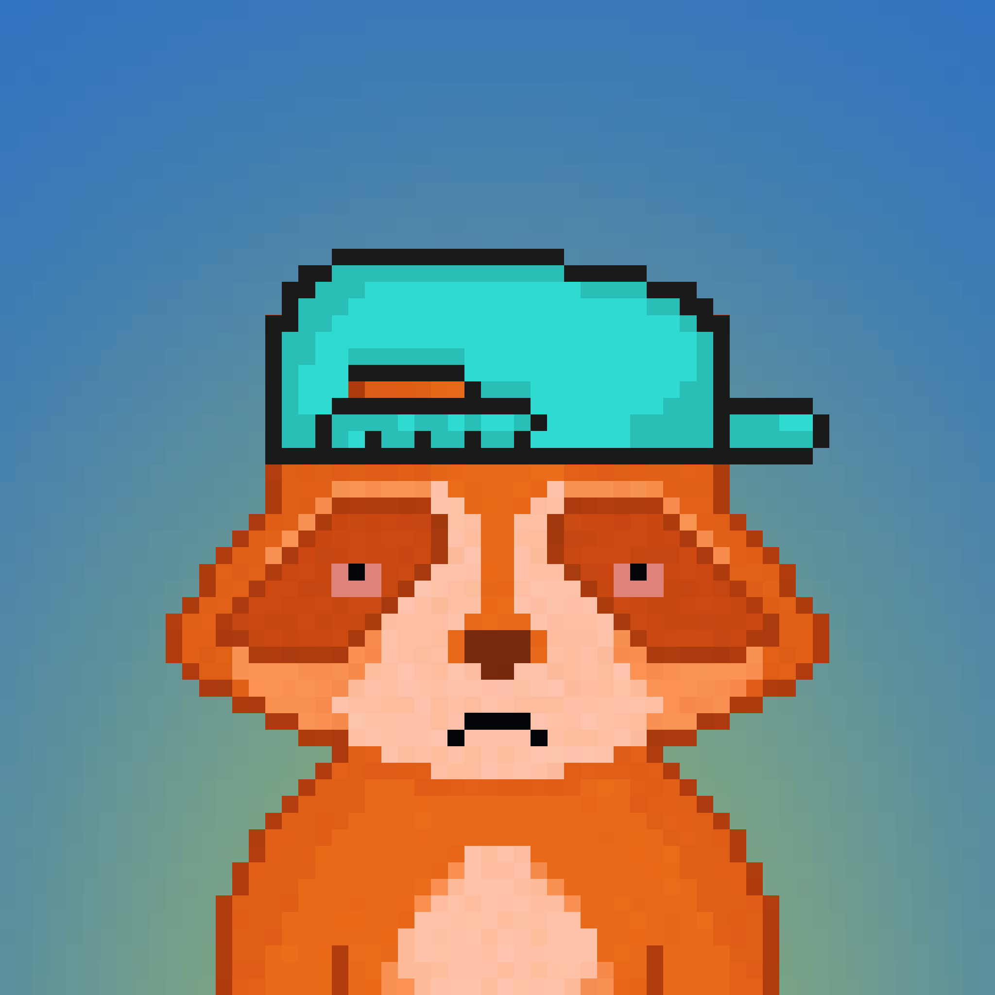 Pixel Raccoon #437 NFT on Algorand