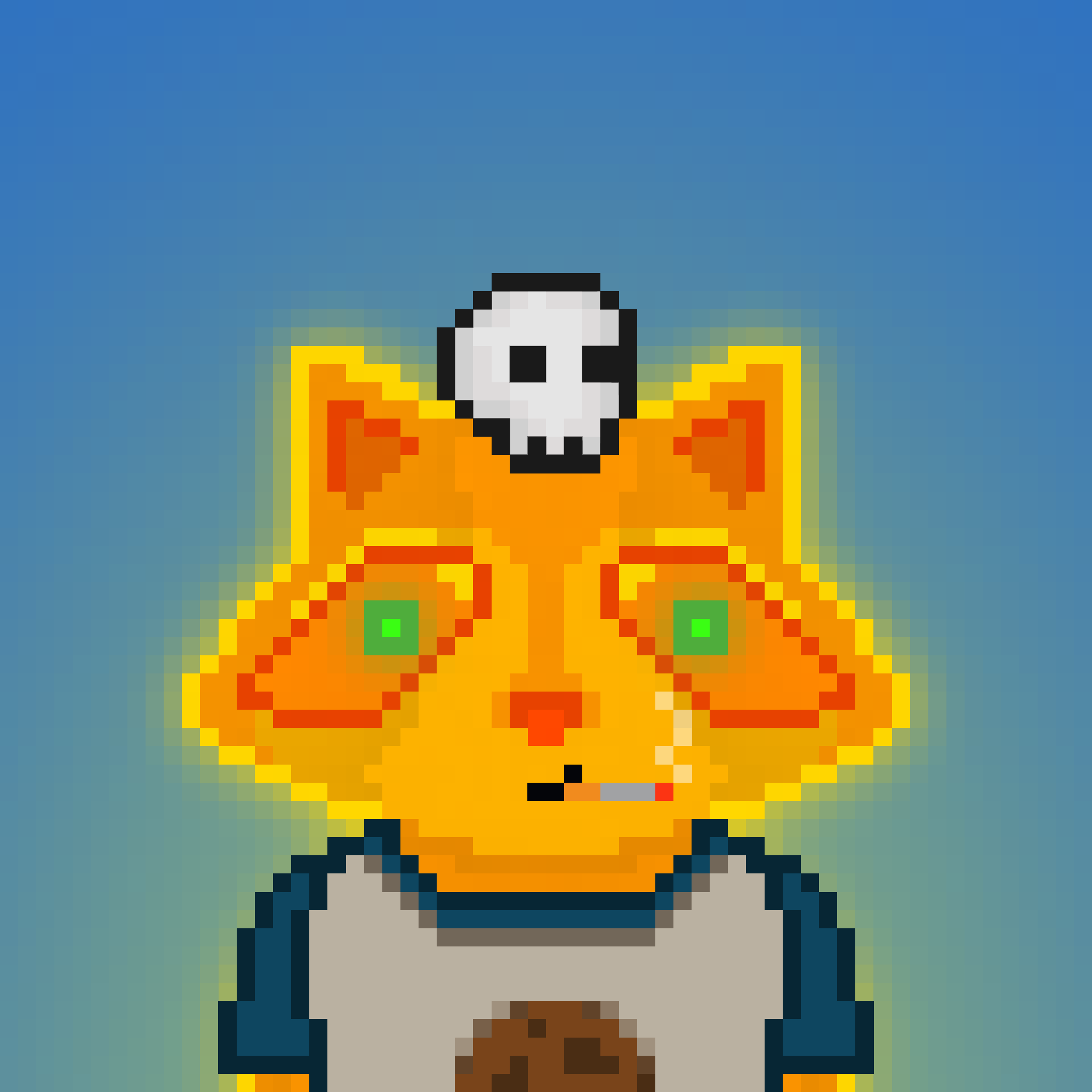 Pixel Raccoon #440 NFT on Algorand