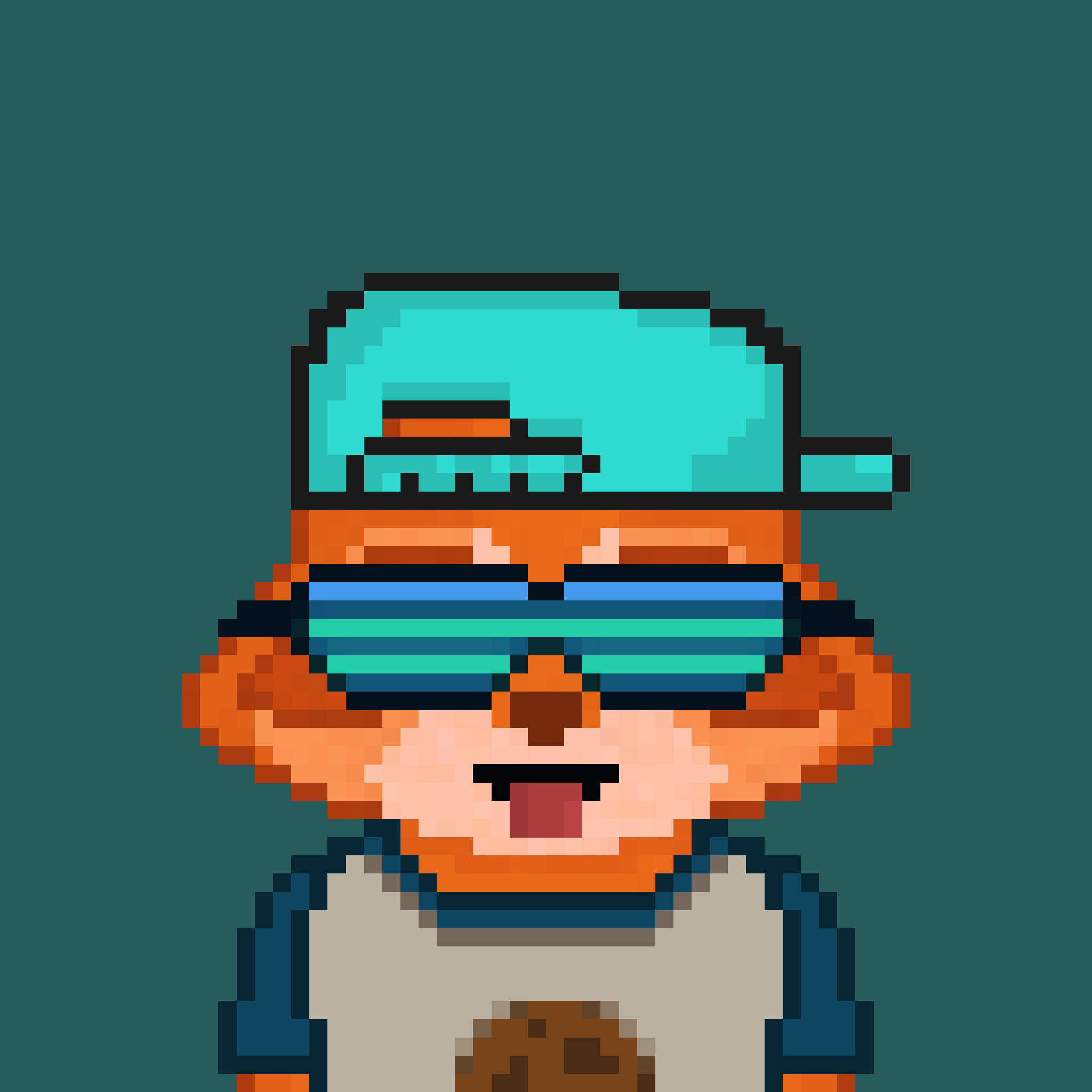 Pixel Raccoon #442 NFT on Algorand