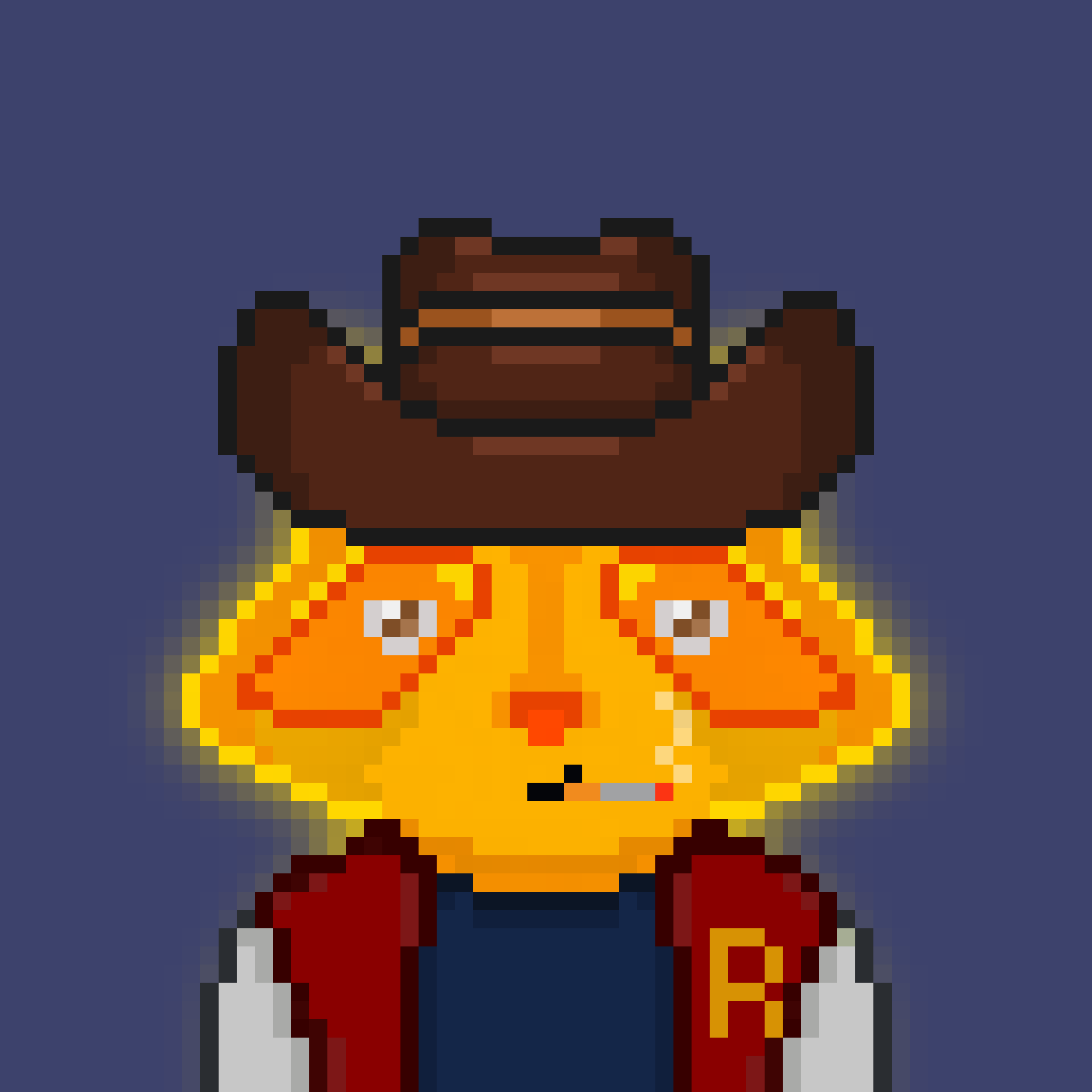 Pixel Raccoon #446 NFT on Algorand