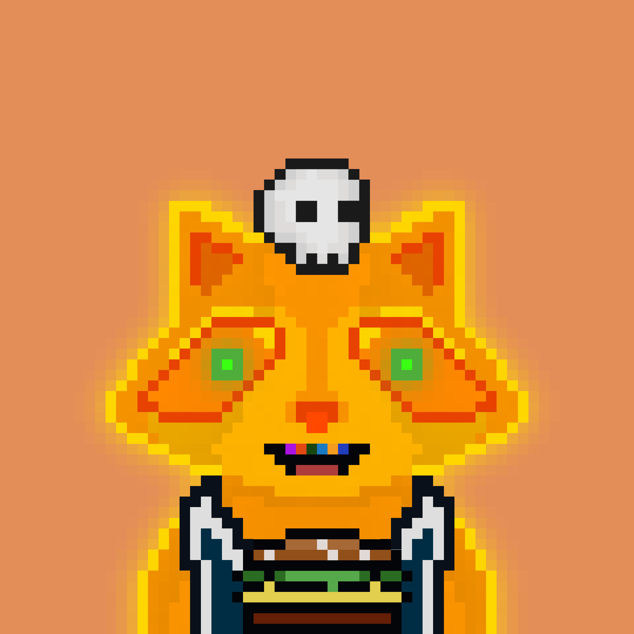 Pixel Raccoon #448 NFT on Algorand