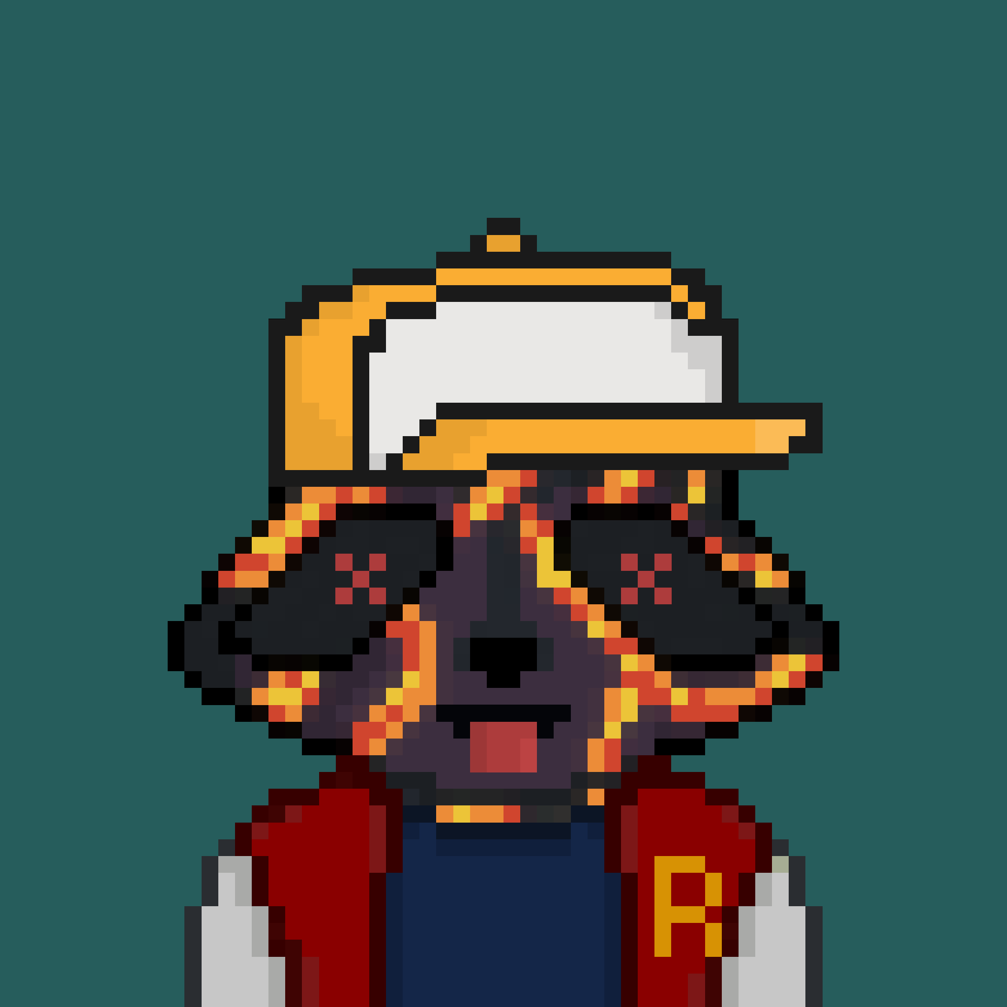Pixel Raccoon #452 NFT on Algorand