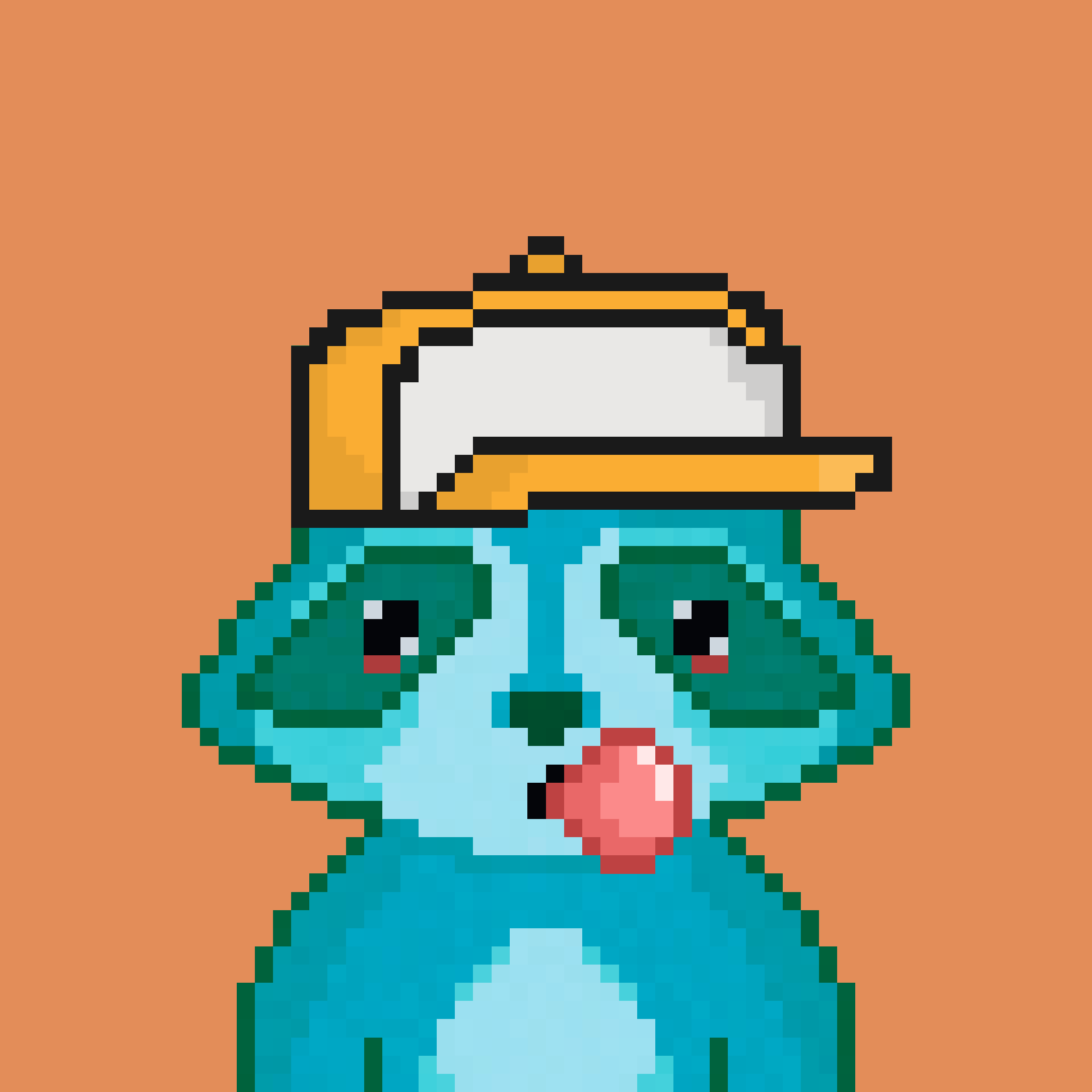 Pixel Raccoon #454 NFT on Algorand