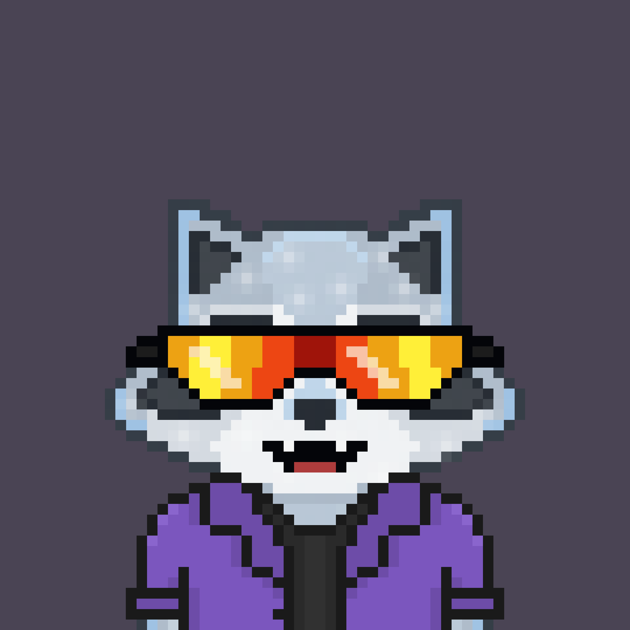 Pixel Raccoon #457 NFT on Algorand