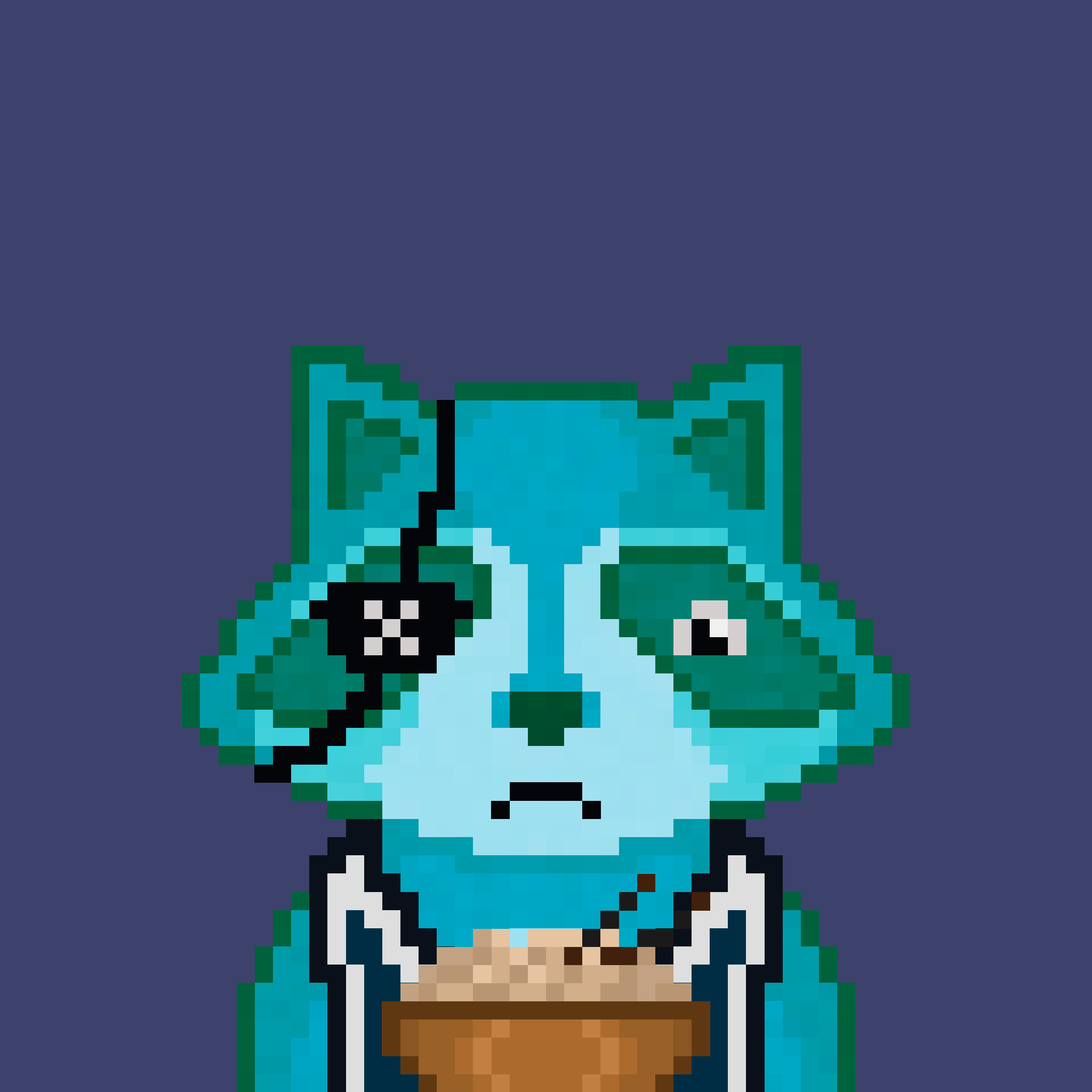 Pixel Raccoon #468 NFT on Algorand