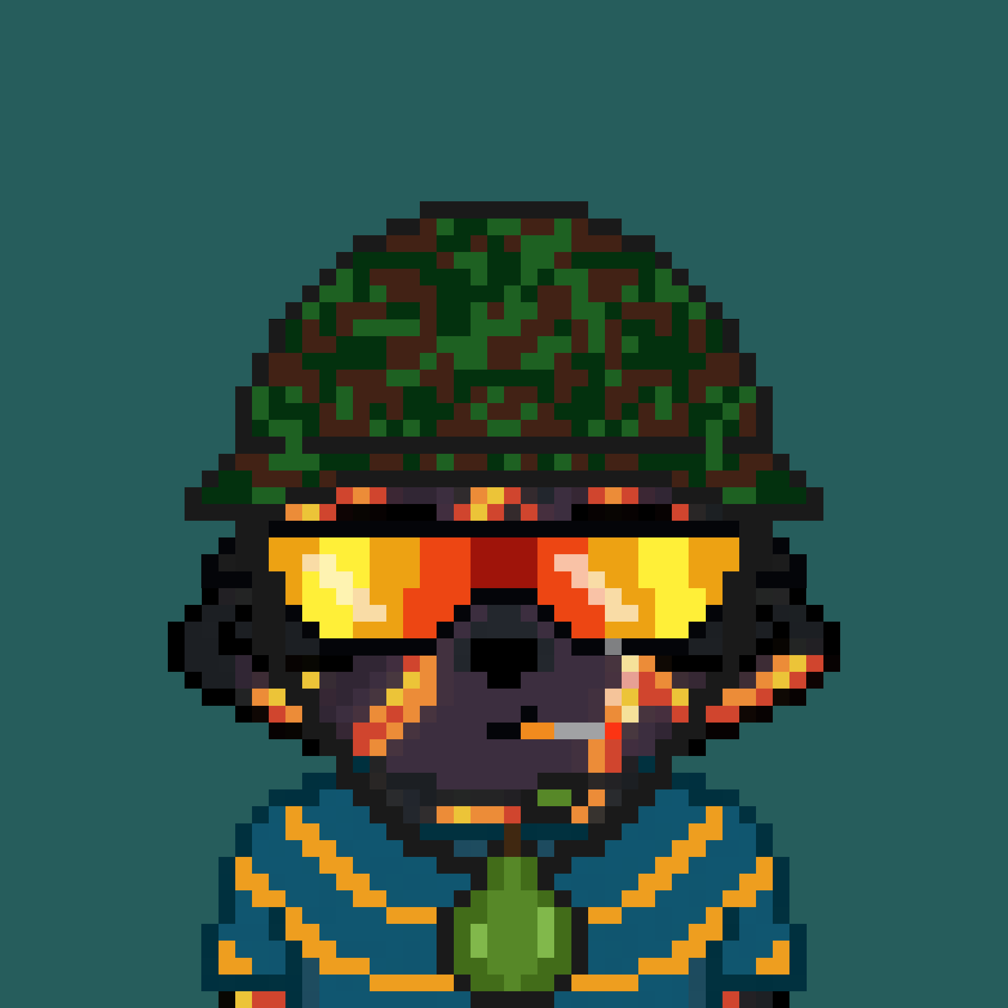 Pixel Raccoon #478 NFT on Algorand