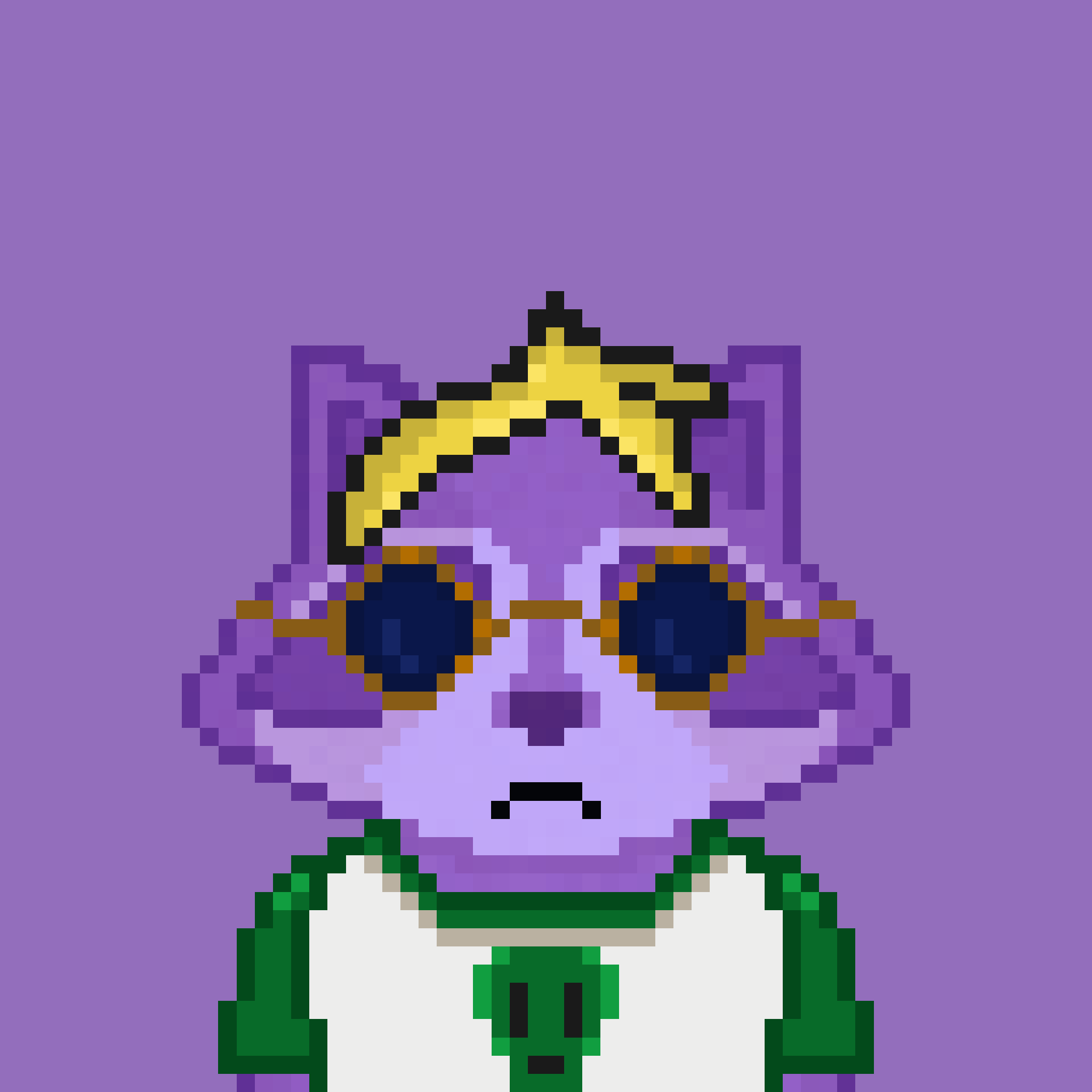 Pixel Raccoon #483 NFT on Algorand