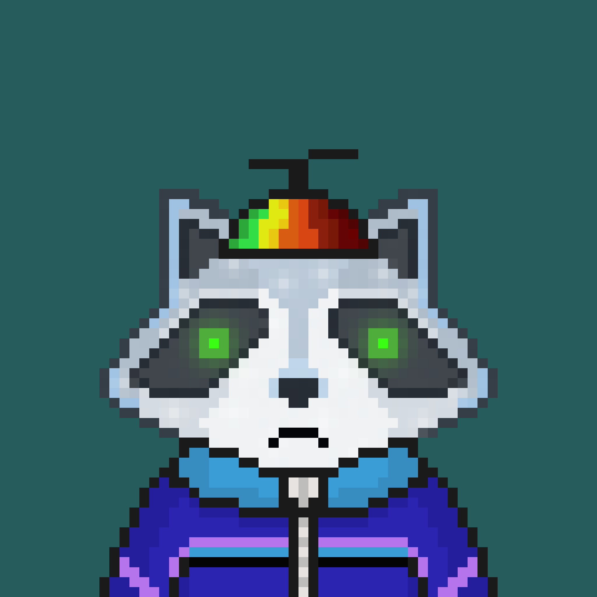 Pixel Raccoon #490 NFT on Algorand