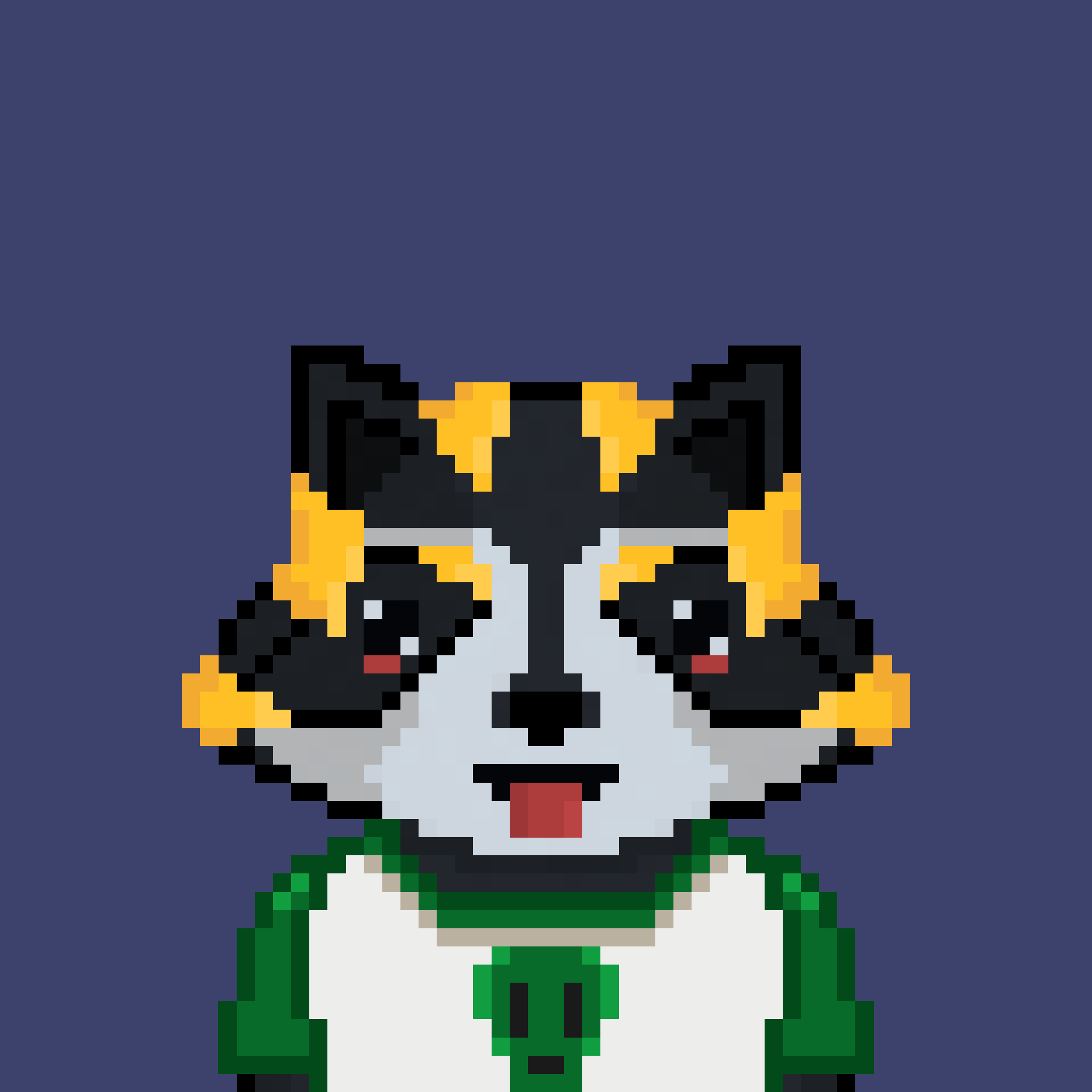 Pixel Raccoon #492 NFT on Algorand