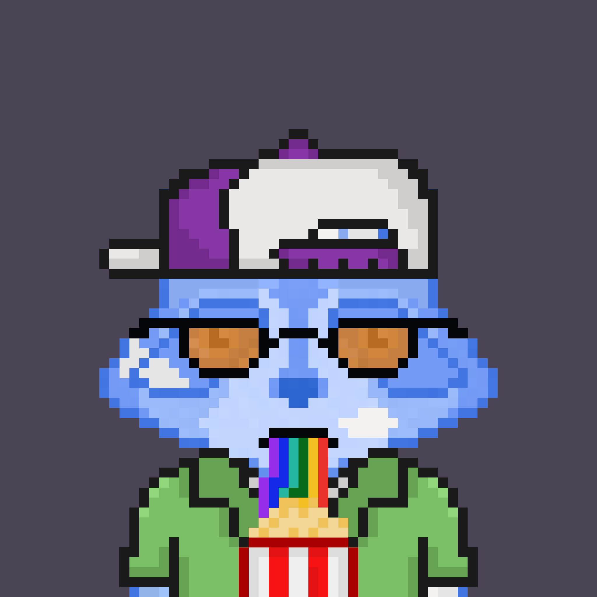 Pixel Raccoon #509 NFT on Algorand