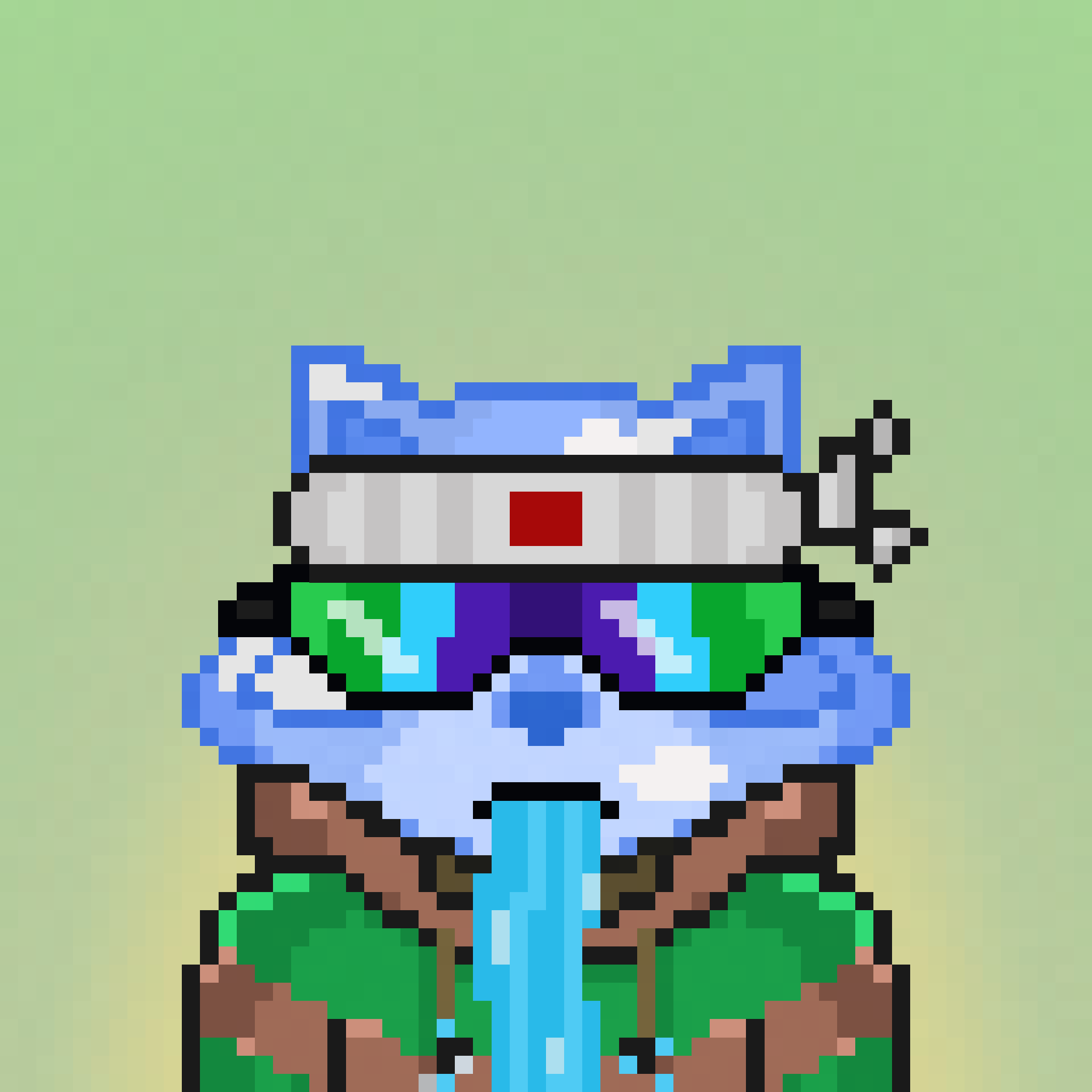 Pixel Raccoon #525 NFT on Algorand