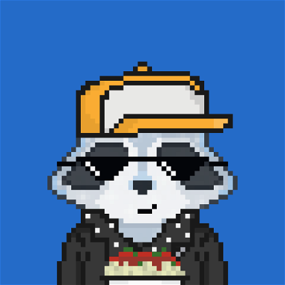 Pixel Raccoon #559