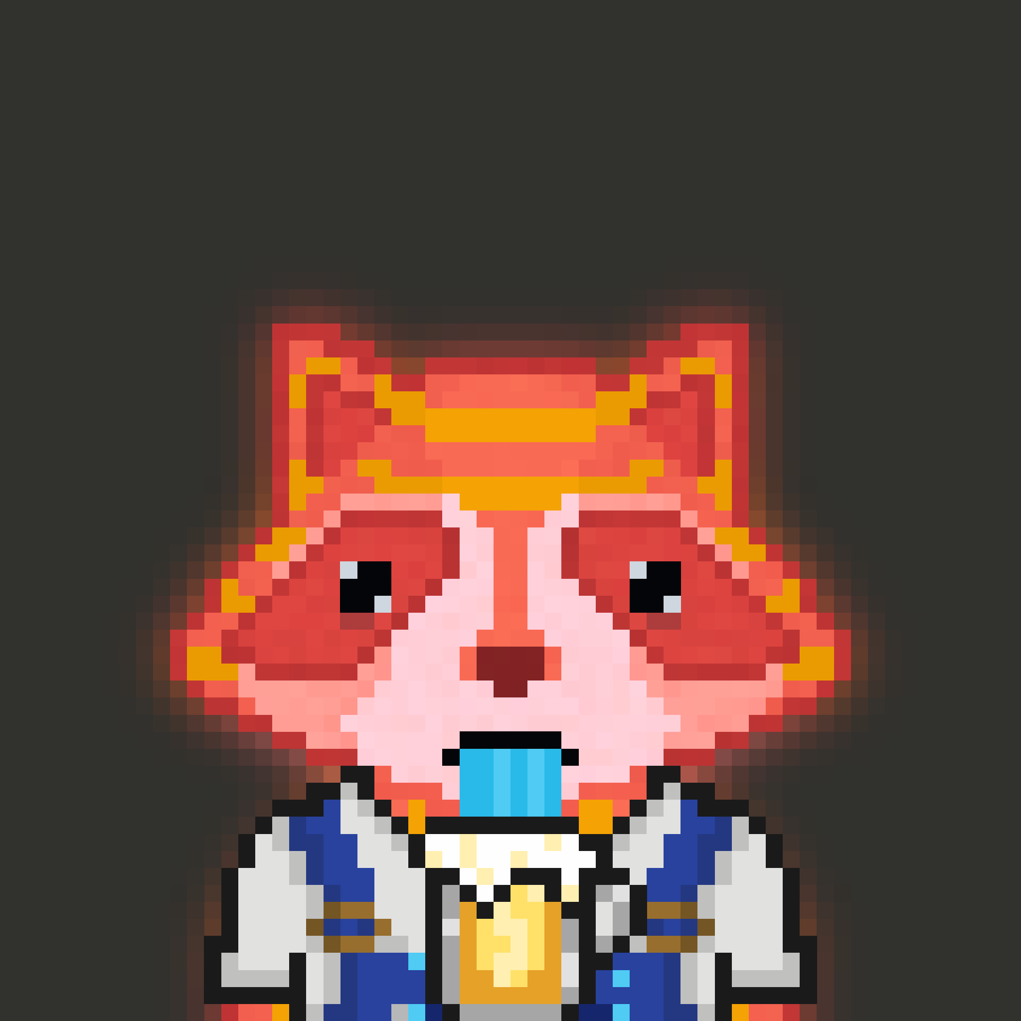 Pixel Raccoon #563 NFT on Algorand