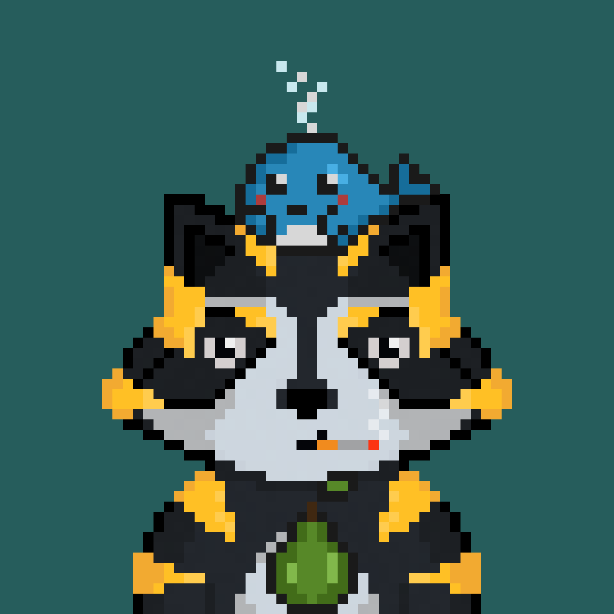 Pixel Raccoon #565 NFT on Algorand