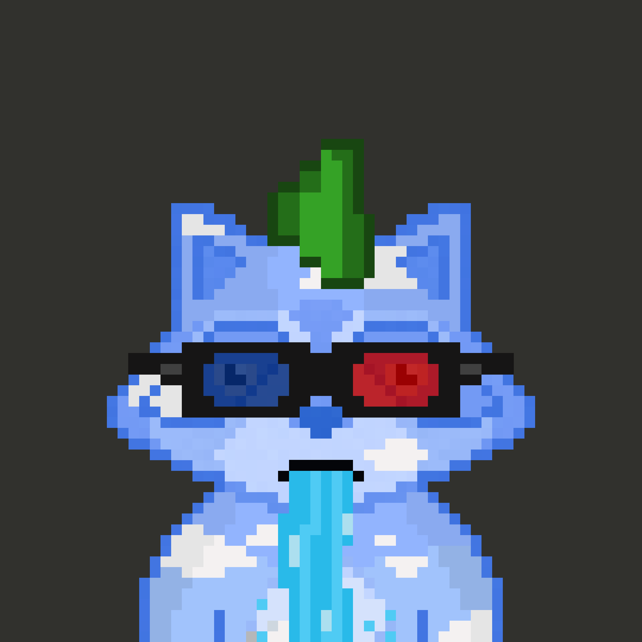 Pixel Raccoon #568 NFT on Algorand