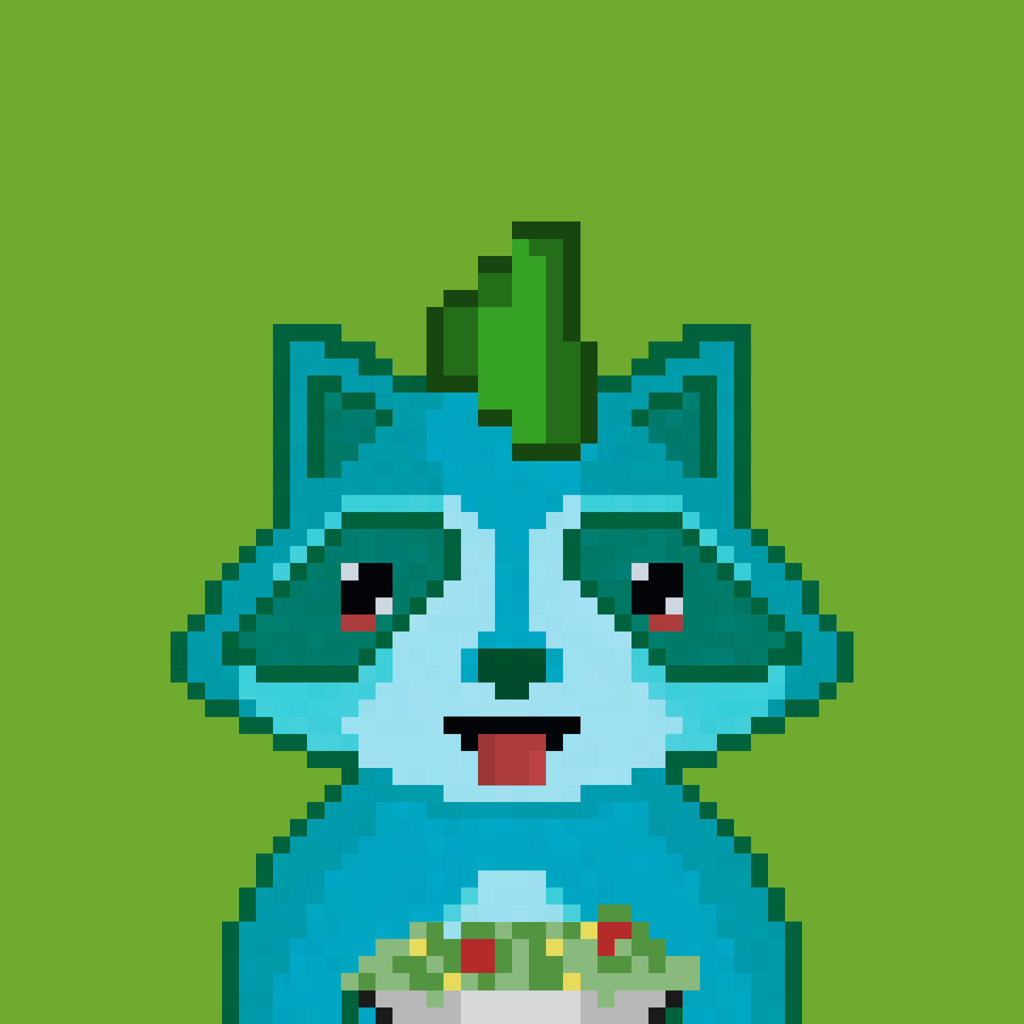 Pixel Raccoon #572 NFT on Algorand