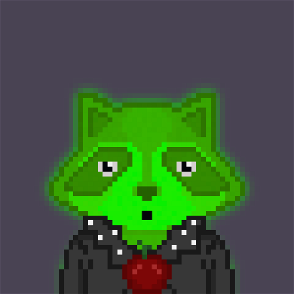 Pixel Raccoon #575