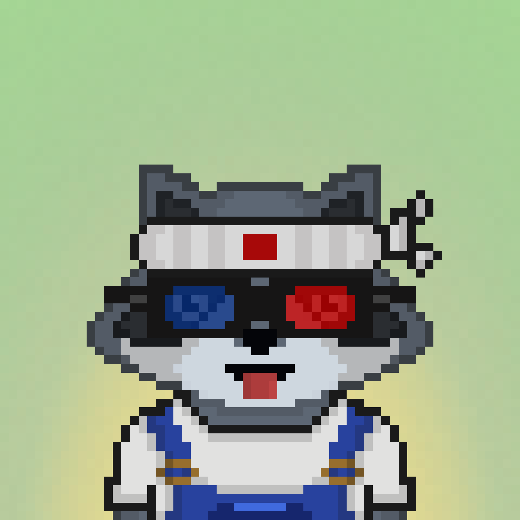 Pixel Raccoon #576 NFT on Algorand