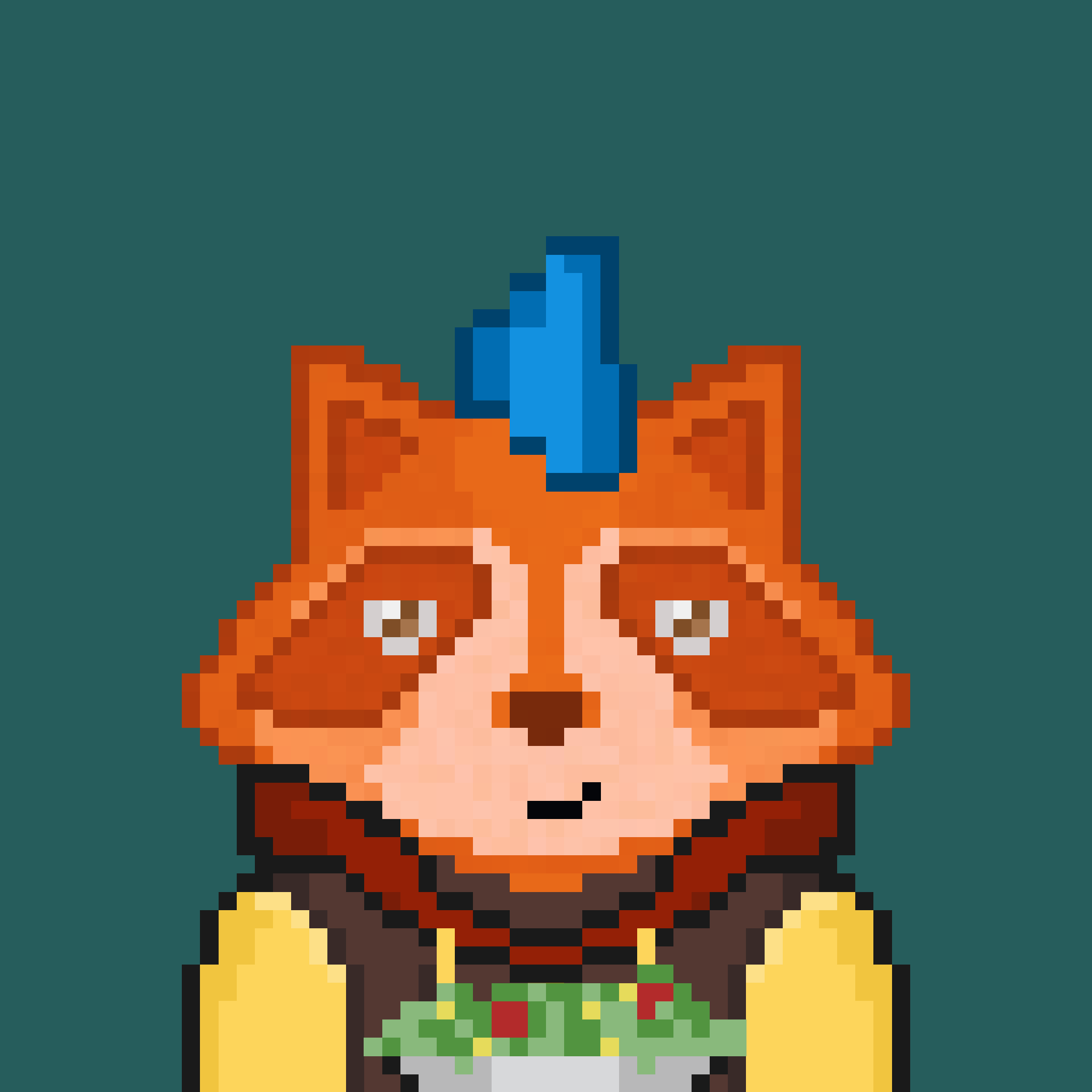 Pixel Raccoon #588 NFT on Algorand