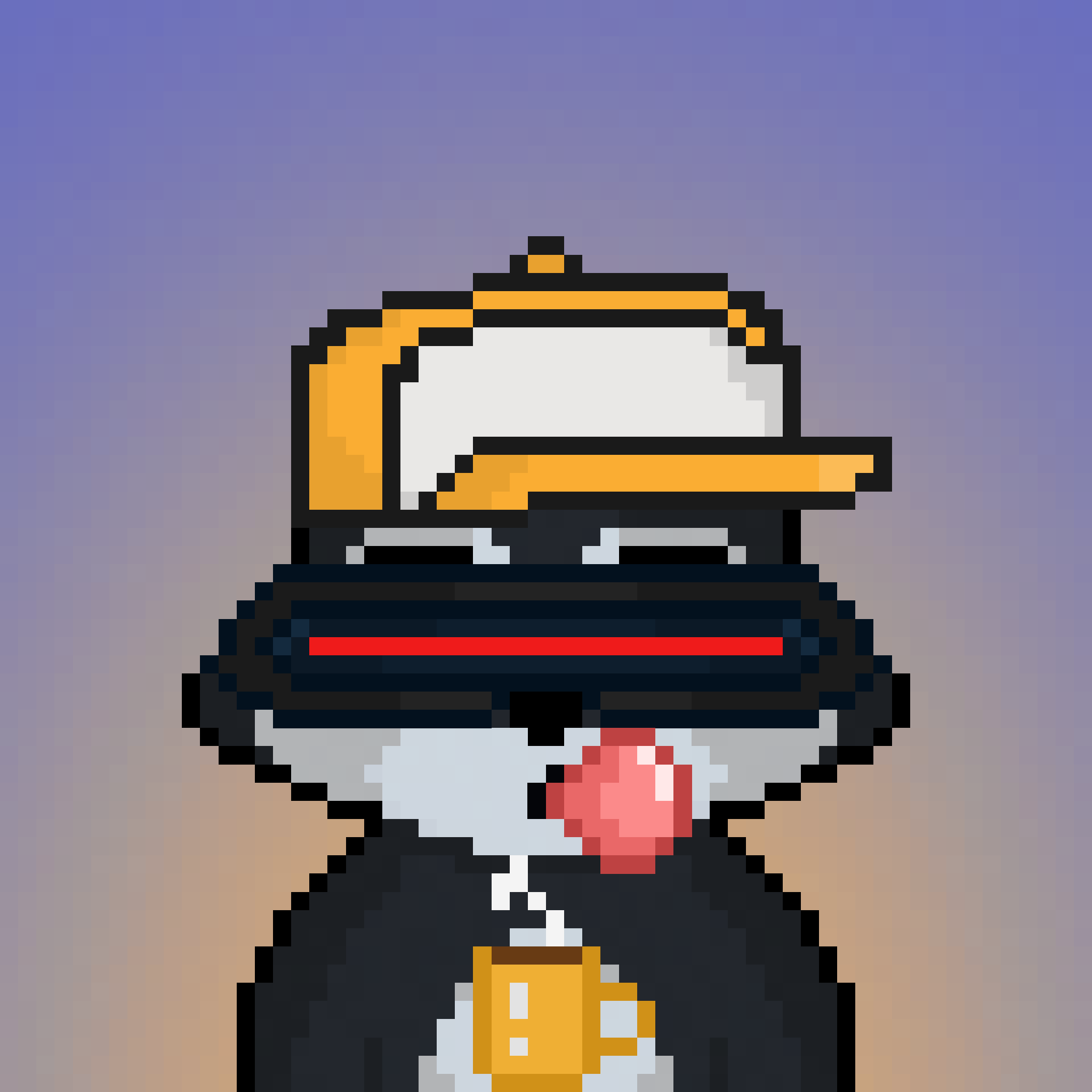 Pixel Raccoon #589 NFT on Algorand