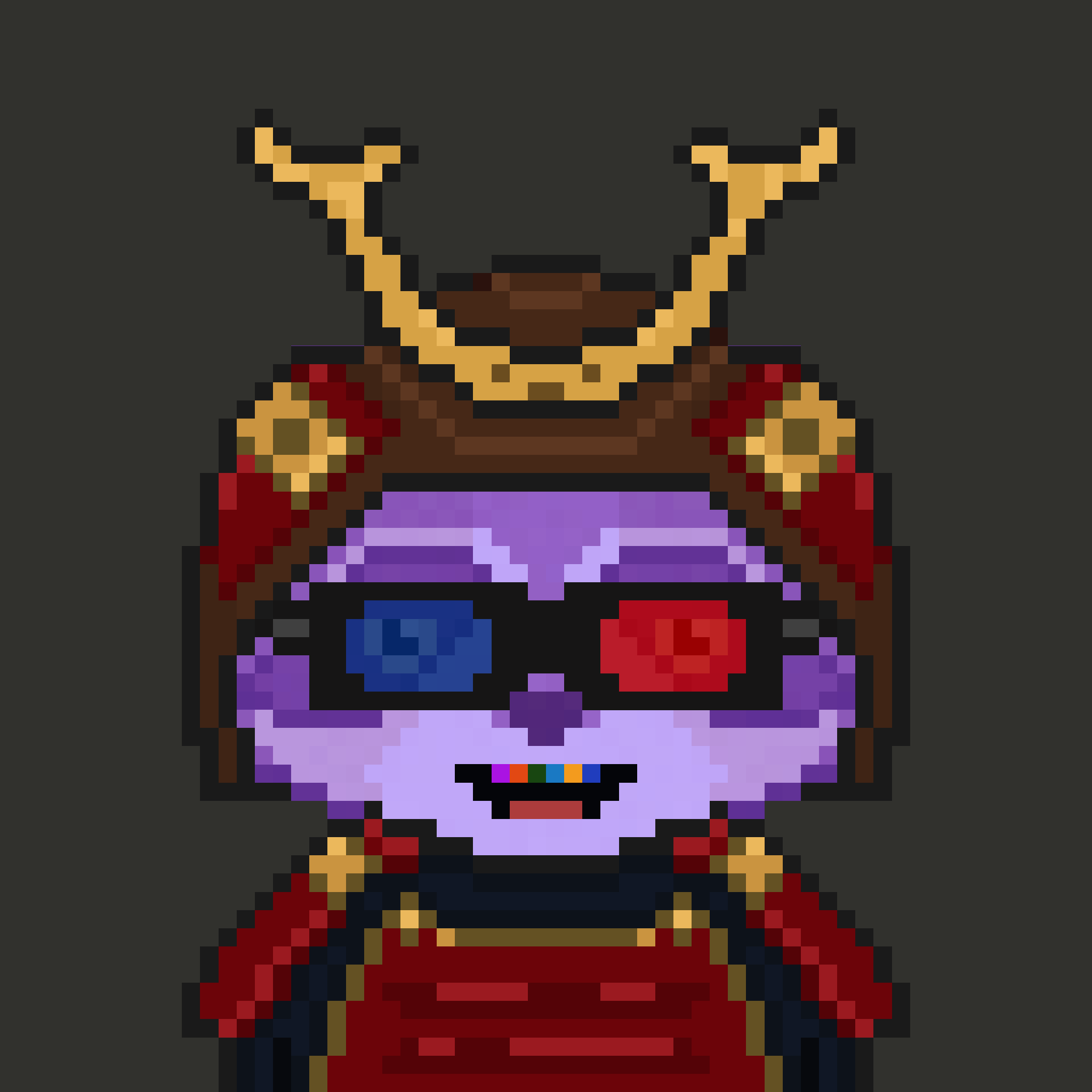 Pixel Raccoon #593 NFT on Algorand