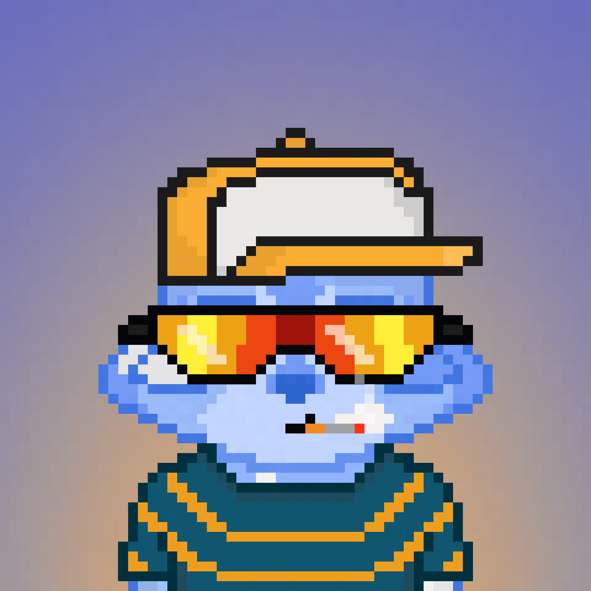 Pixel Raccoon #599 NFT on Algorand