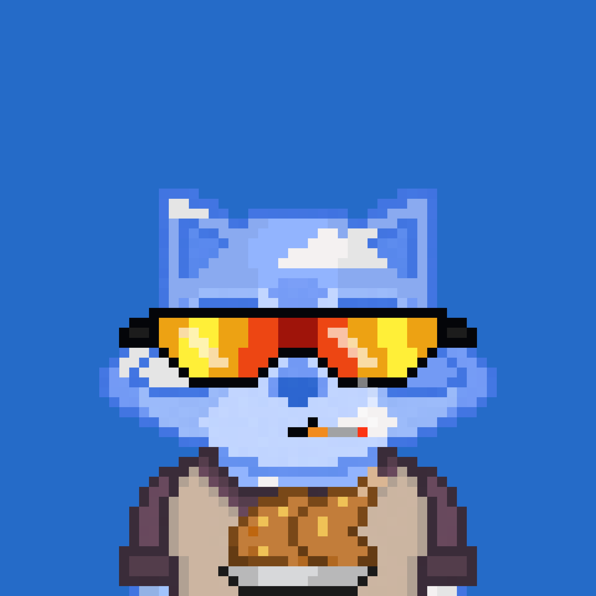 Pixel Raccoon #602 NFT on Algorand