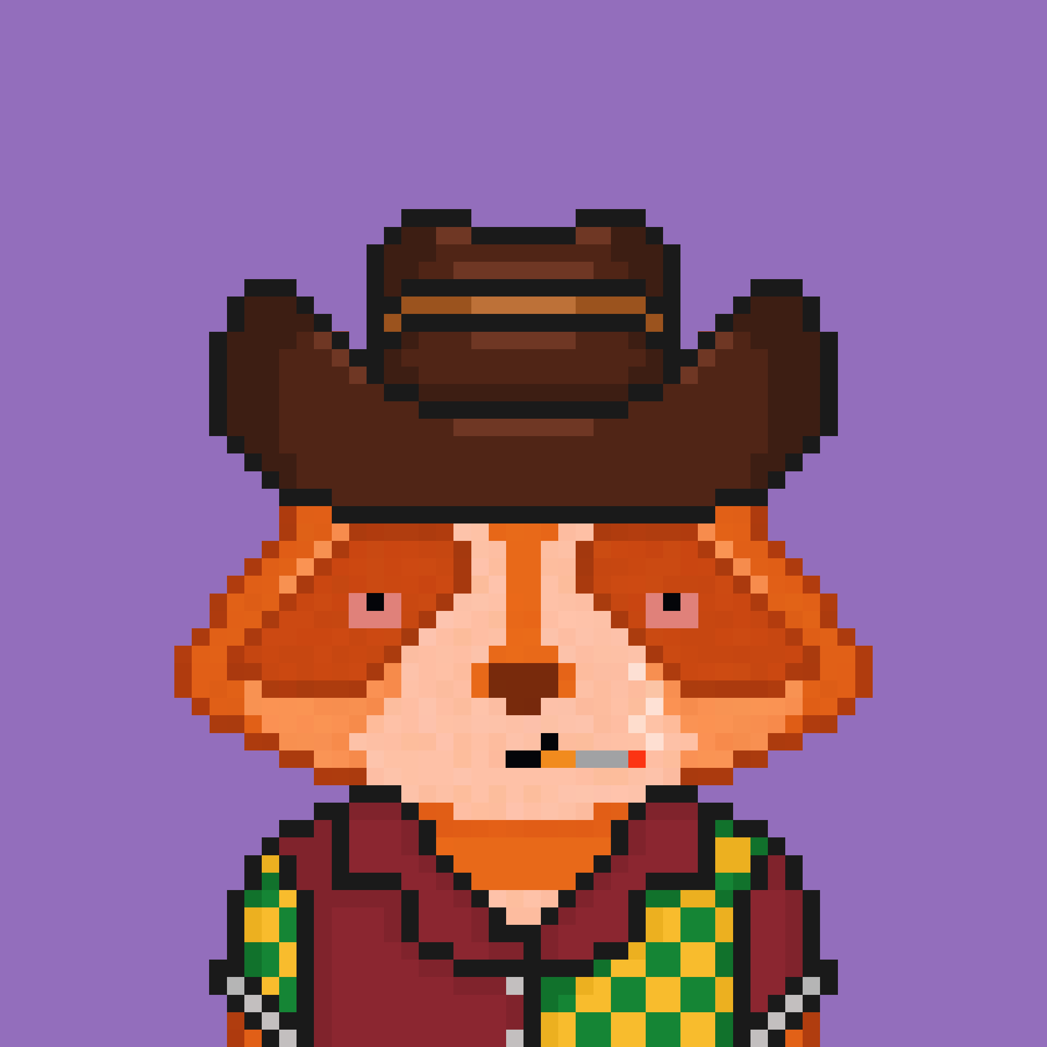 Pixel Raccoon #610 NFT on Algorand