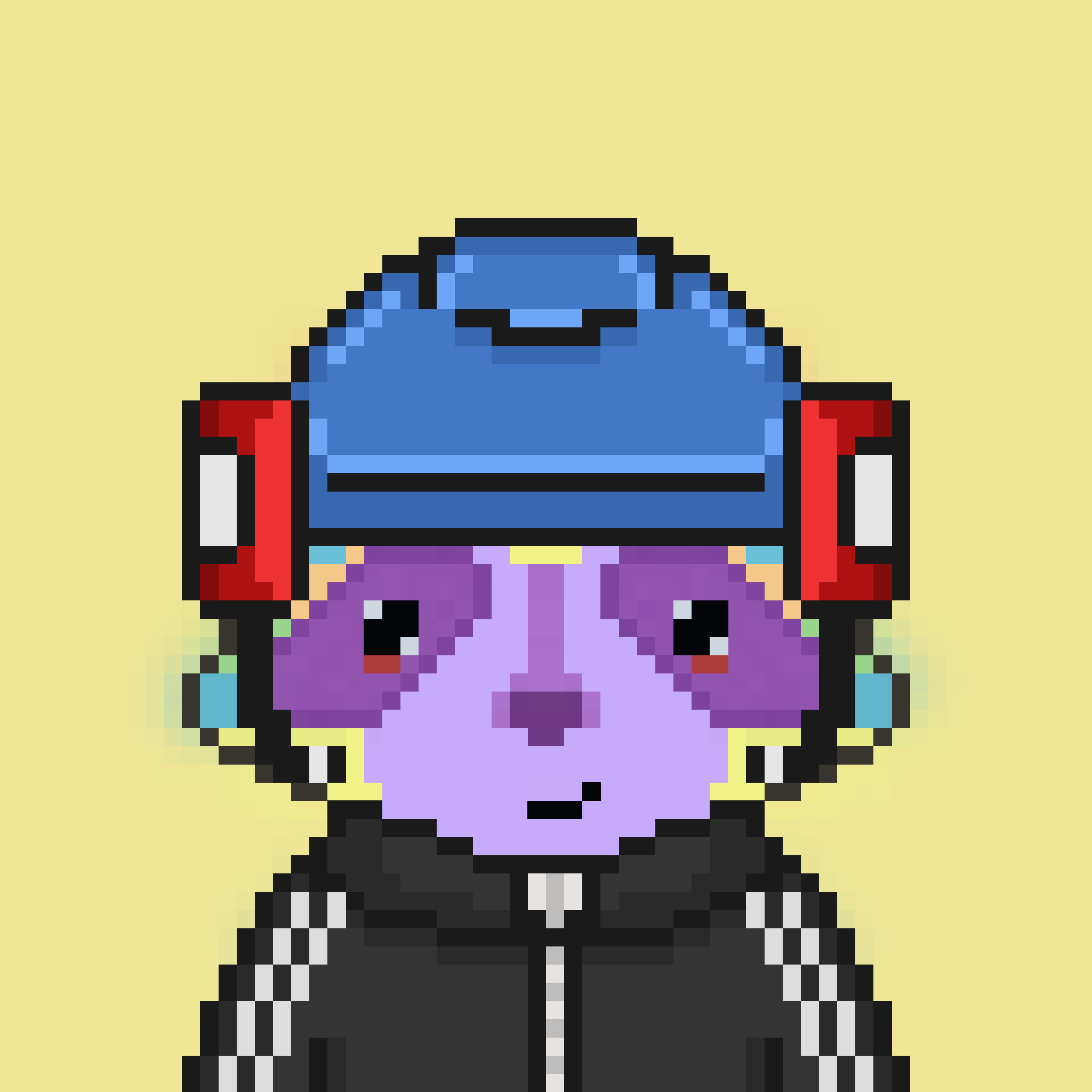 Pixel Raccoon #62 NFT on Algorand