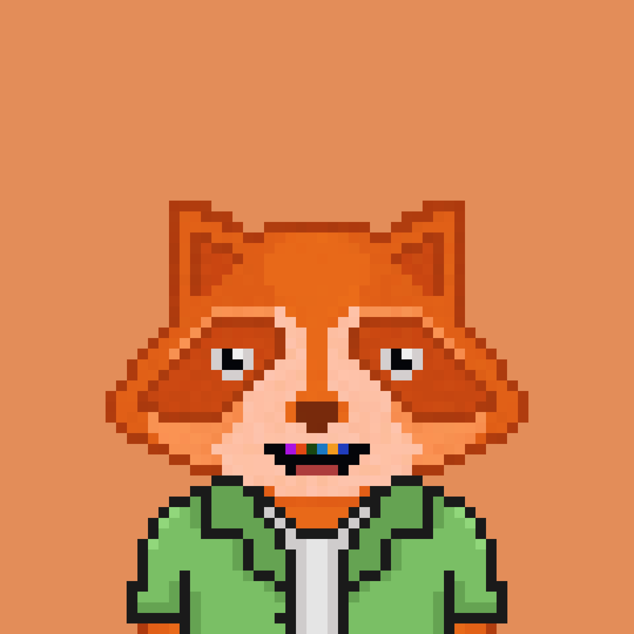 Pixel Raccoon #653 NFT on Algorand