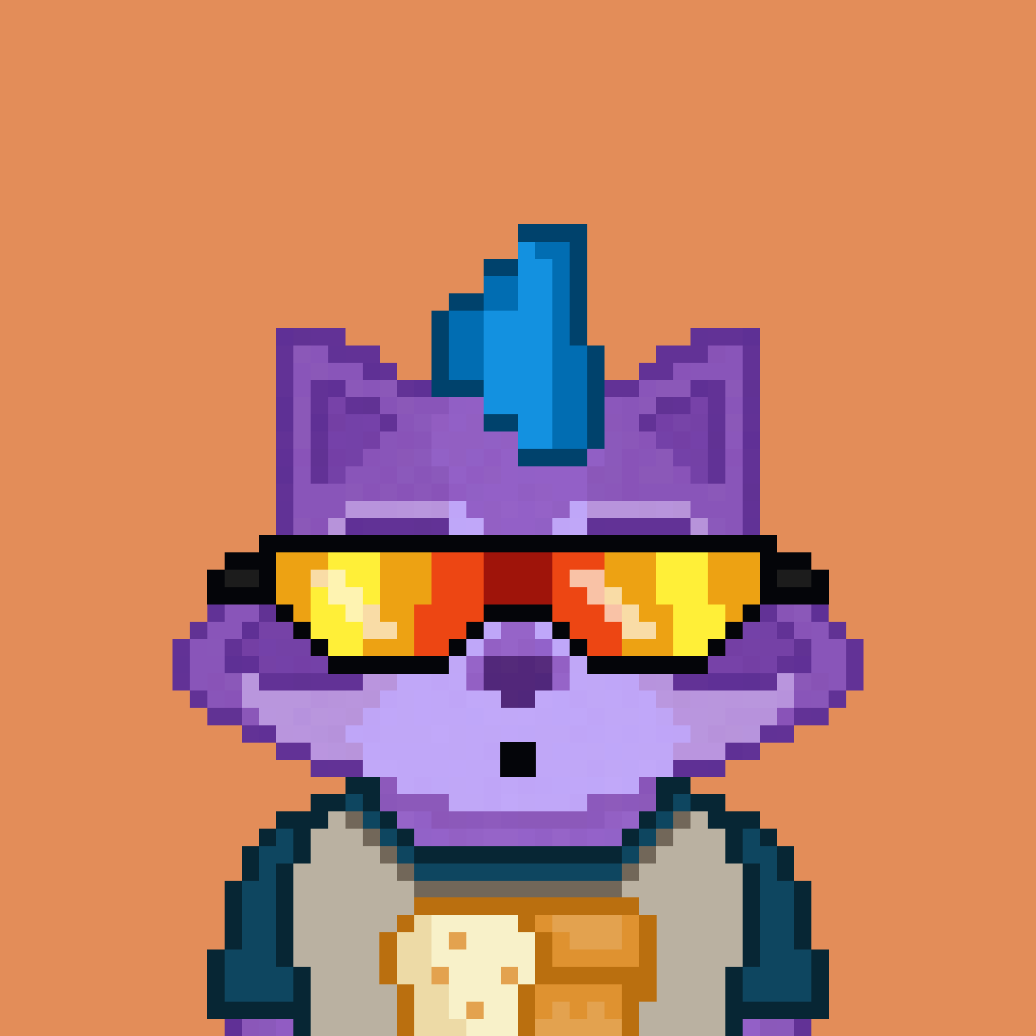 Pixel Raccoon #656 NFT on Algorand