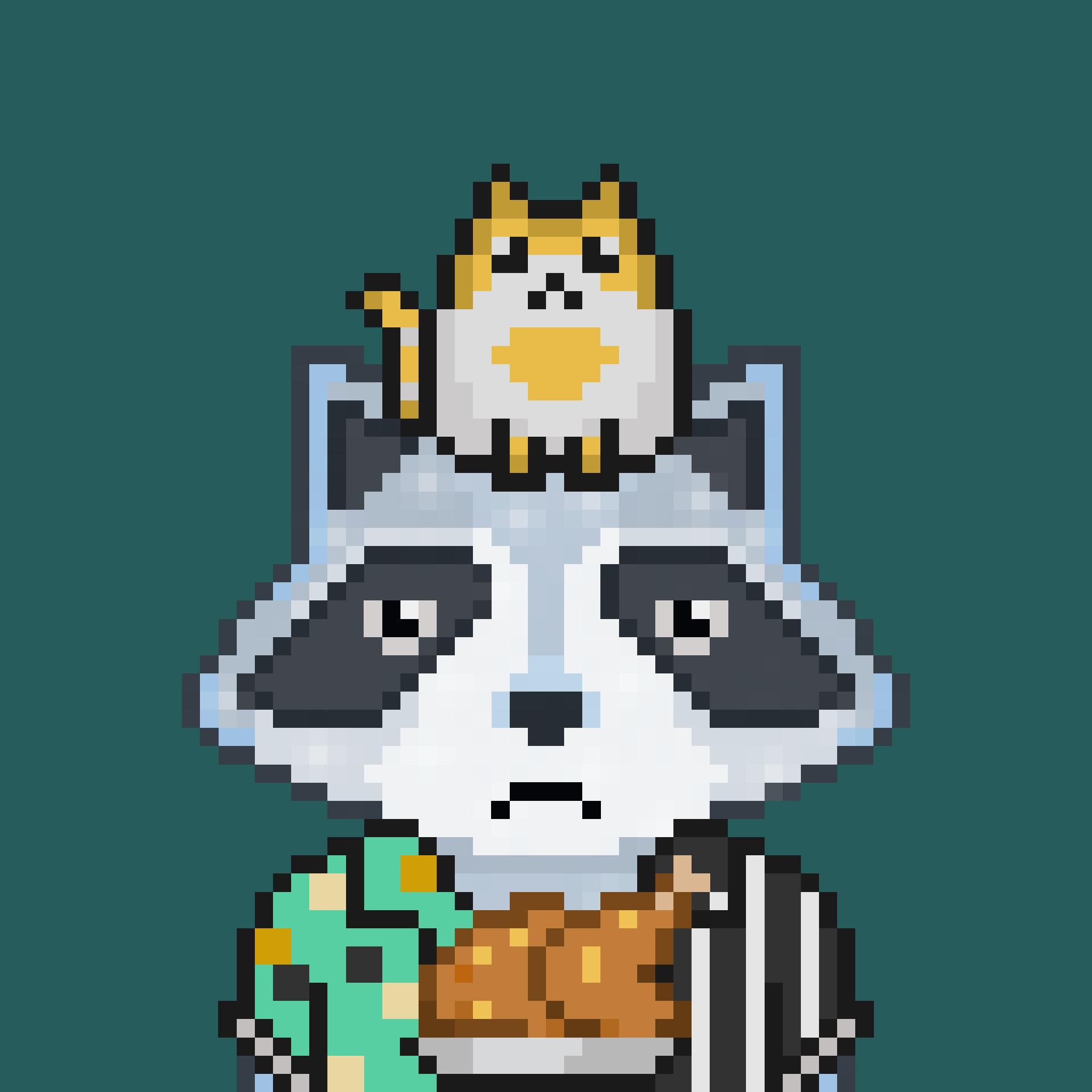Pixel Raccoon #657 NFT on Algorand