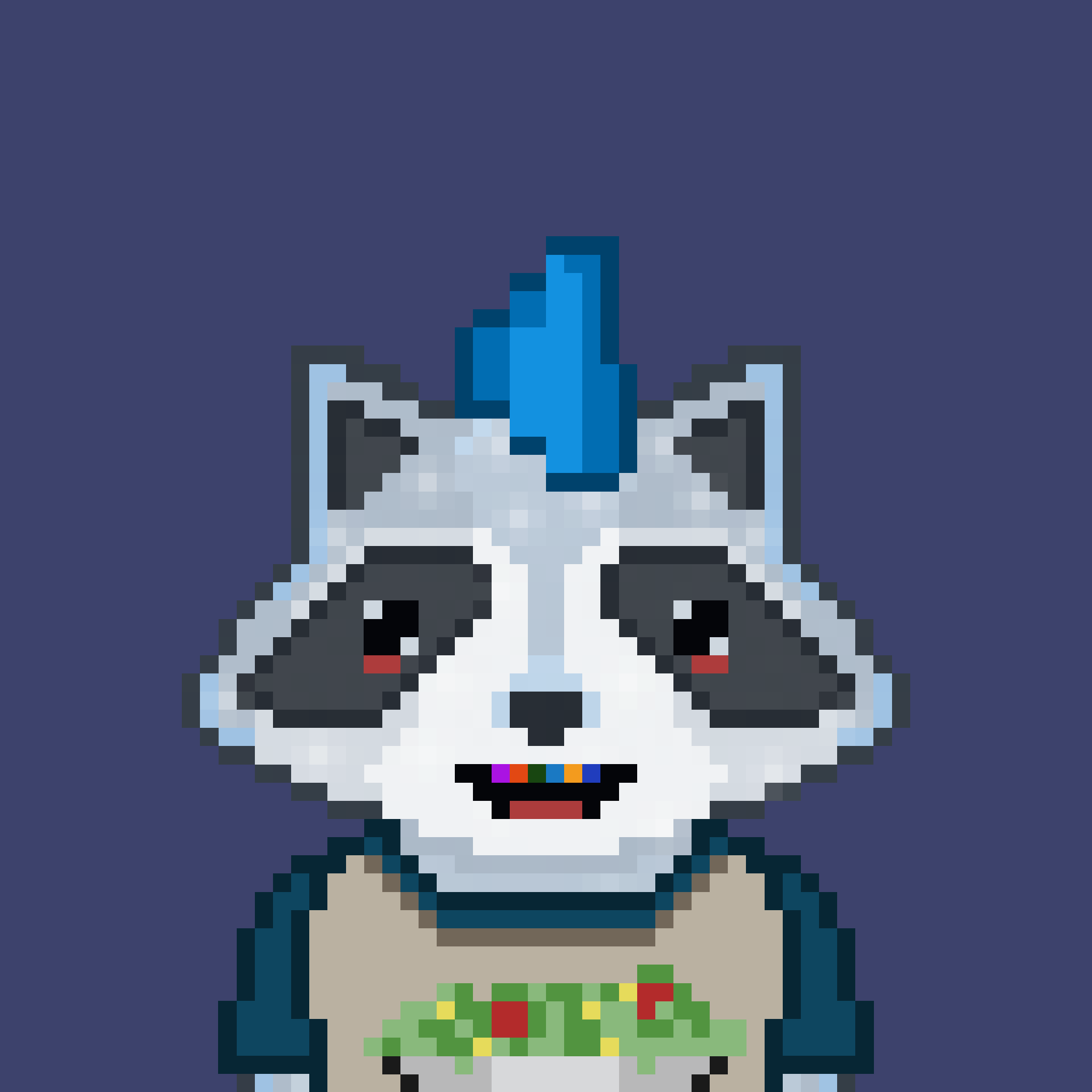 Pixel Raccoon #694 NFT on Algorand