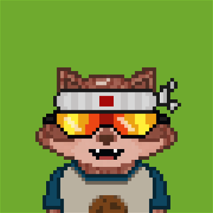 Pixel Raccoon #701