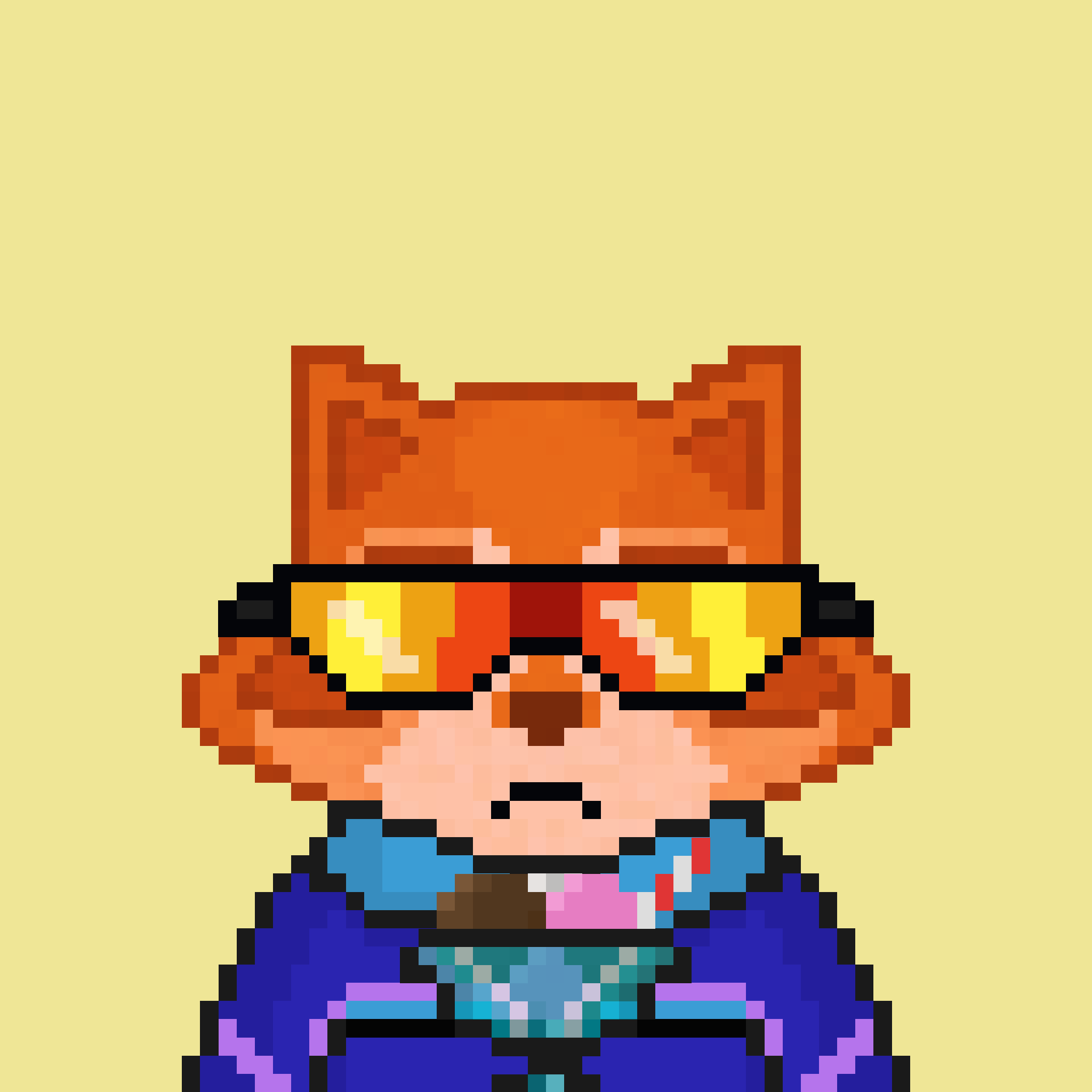 Pixel Raccoon #706 NFT on Algorand