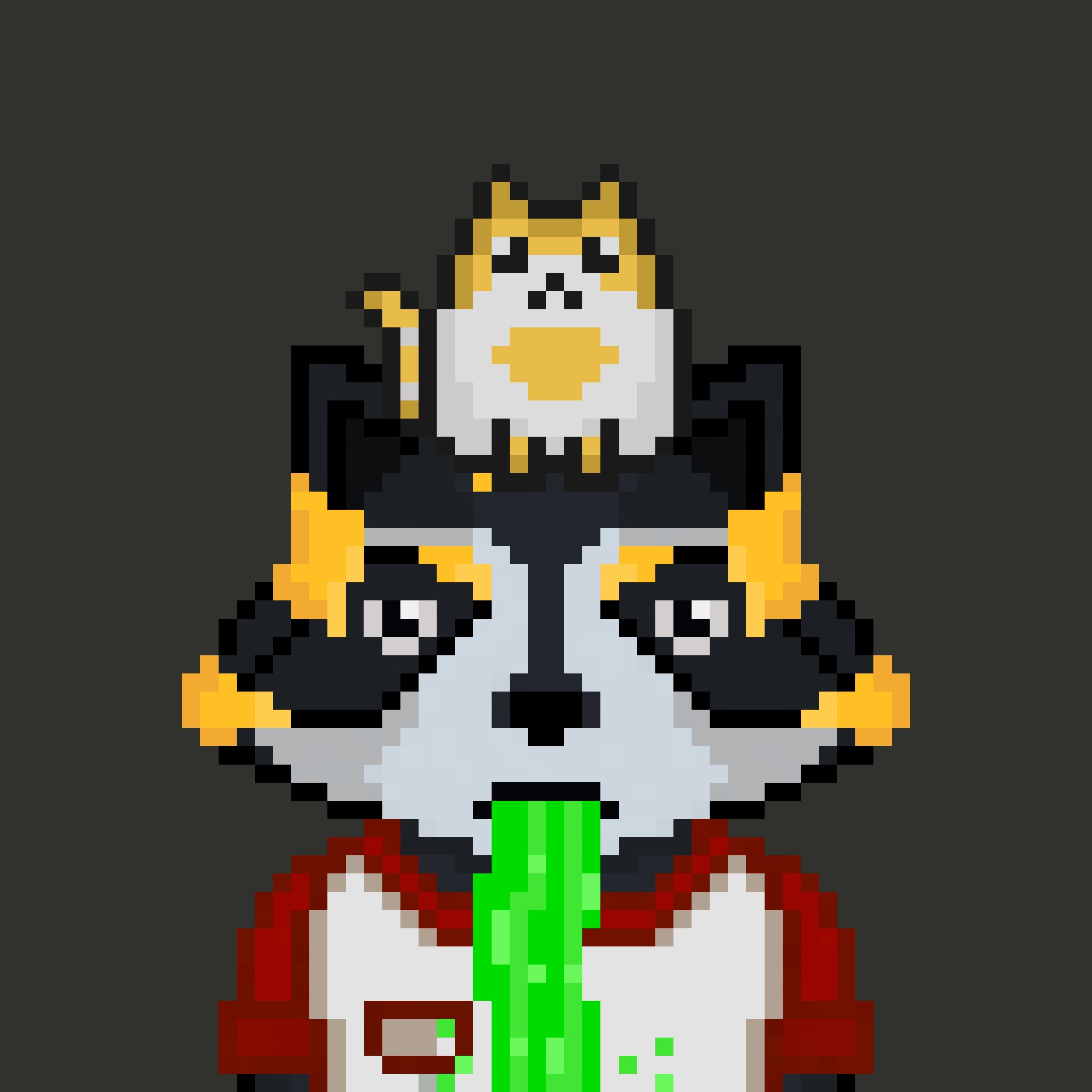 Pixel Raccoon #755 NFT on Algorand