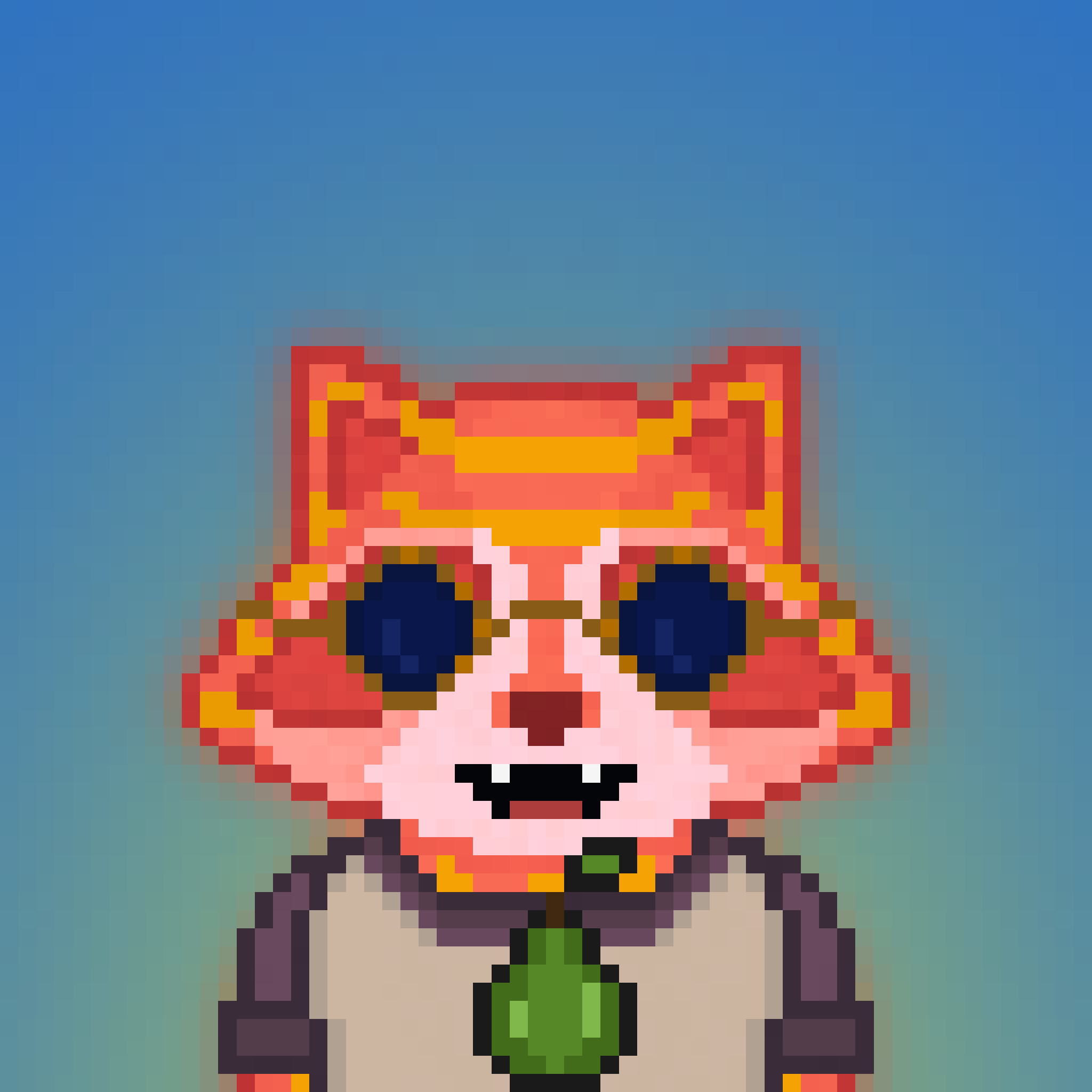 Pixel Raccoon #768 NFT on Algorand