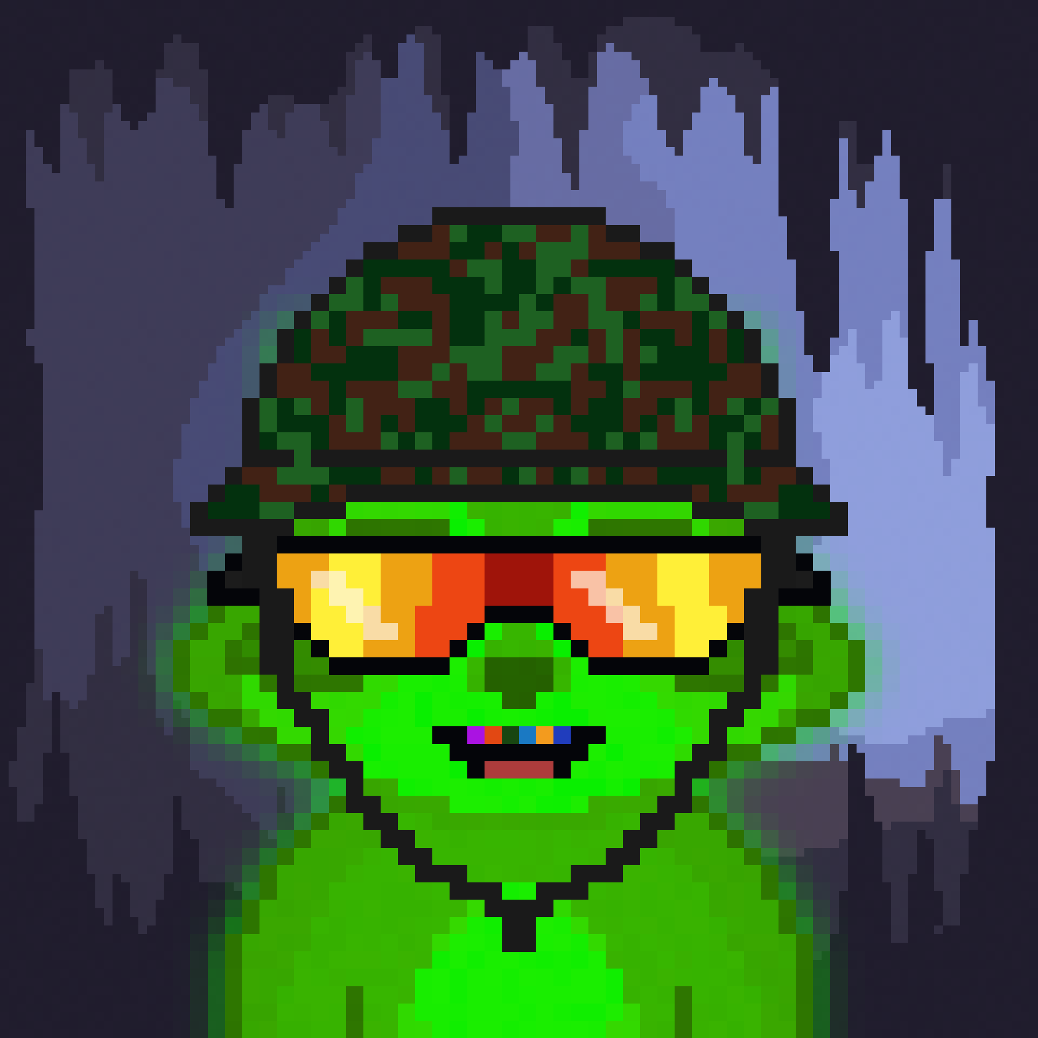 Pixel Raccoon #770 NFT on Algorand