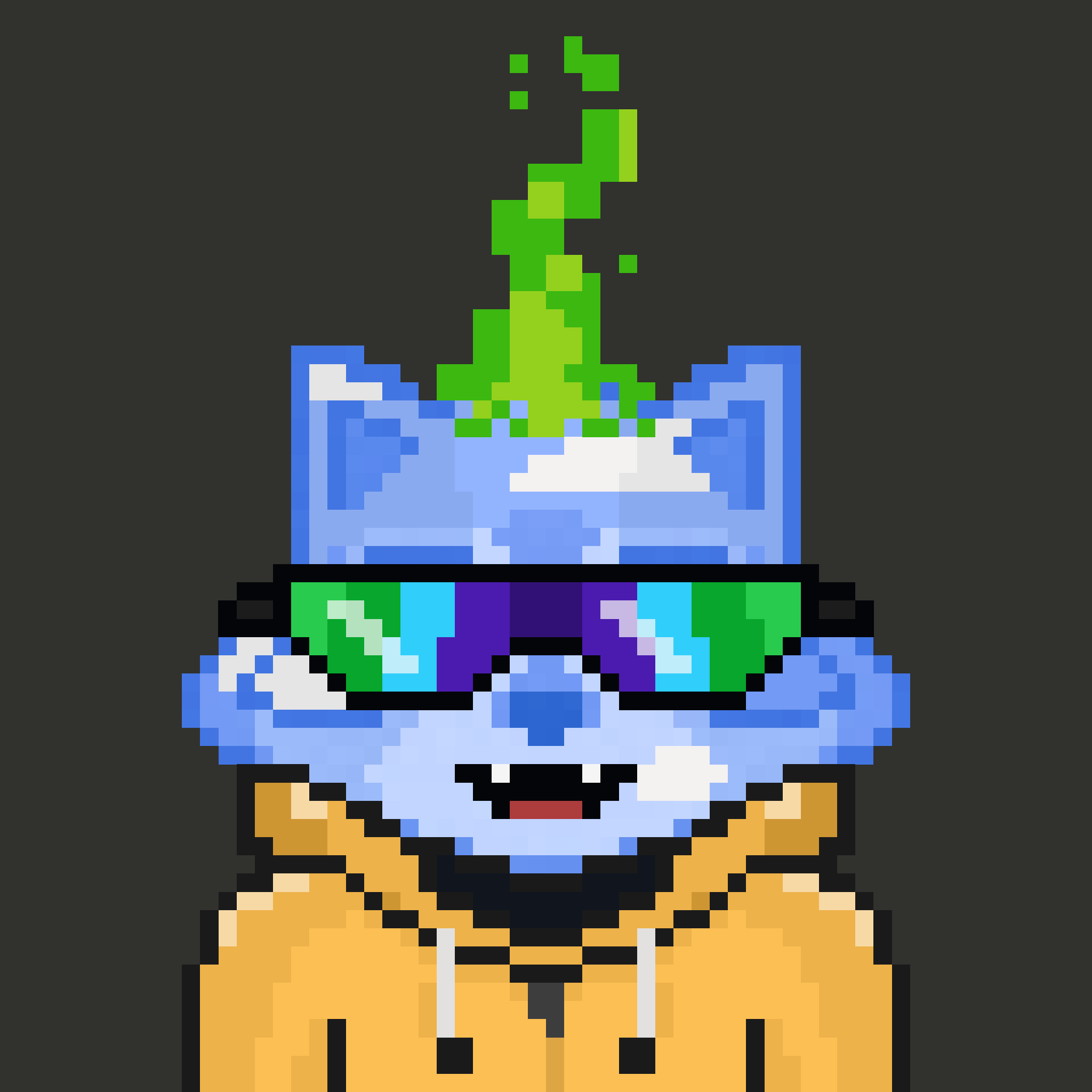 Pixel Raccoon #771 NFT on Algorand