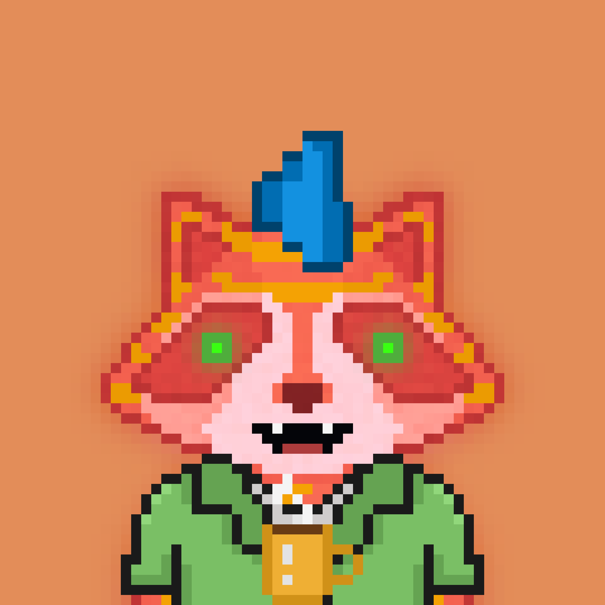 Pixel Raccoon #778 NFT on Algorand