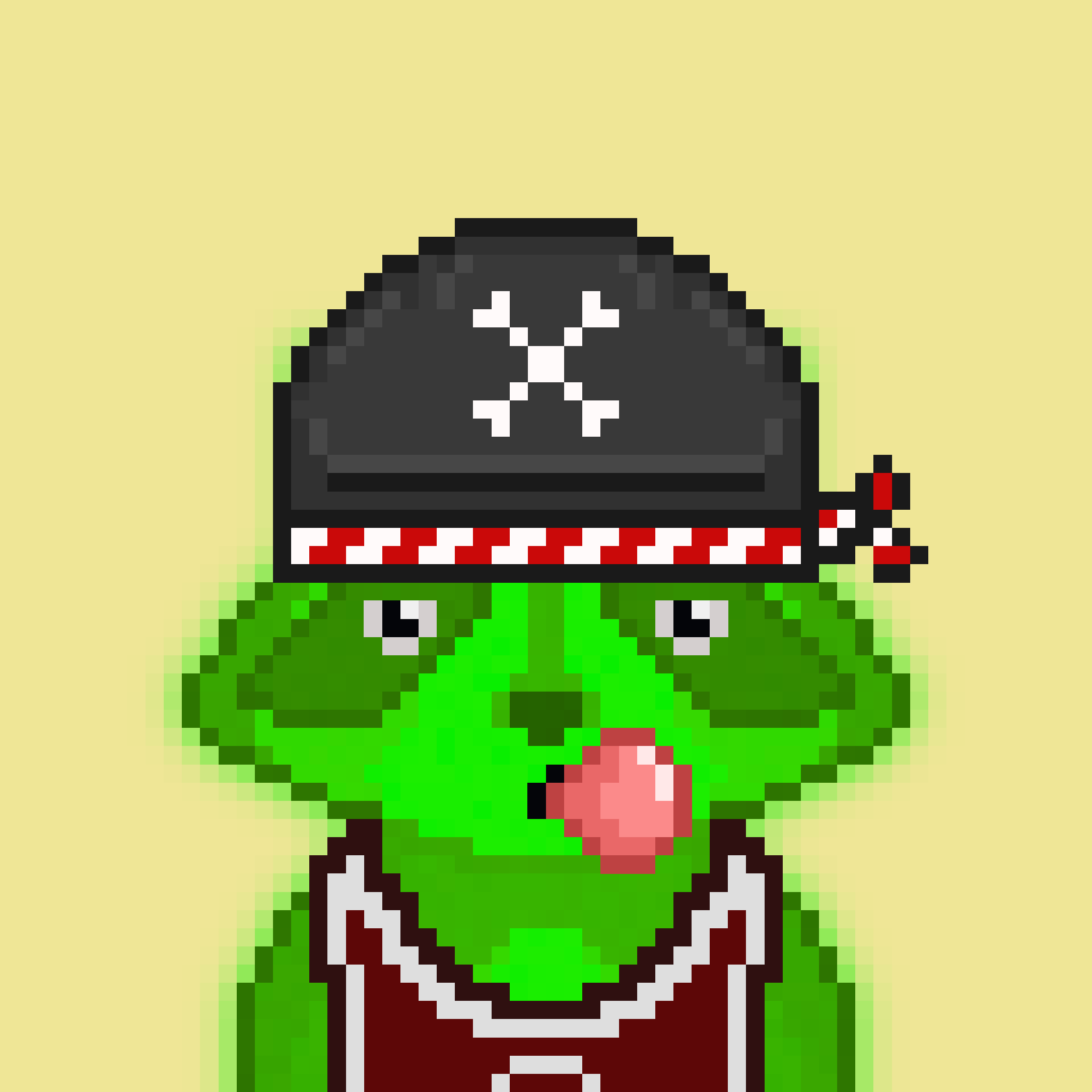 Pixel Raccoon #780 NFT on Algorand