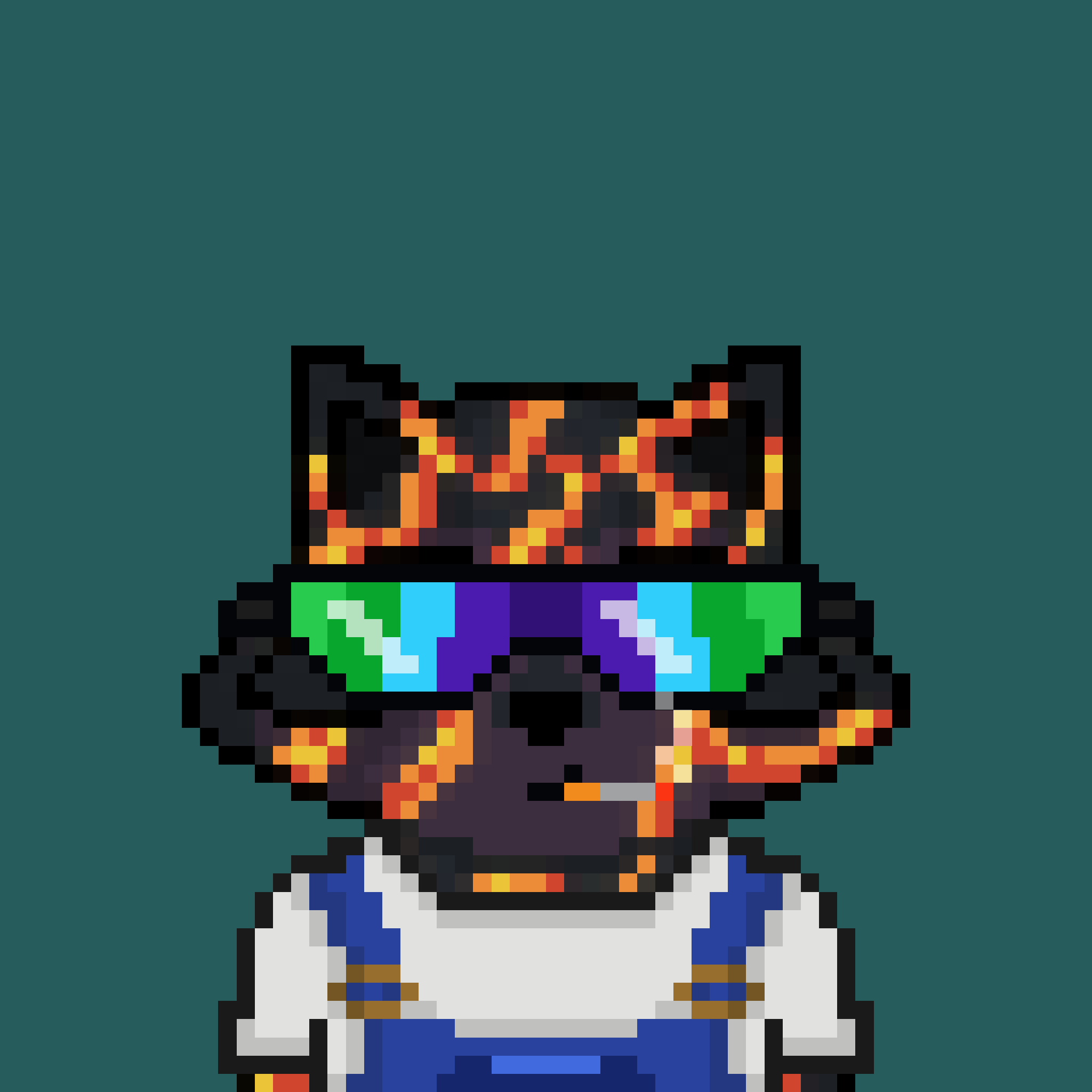 Pixel Raccoon #792 NFT on Algorand