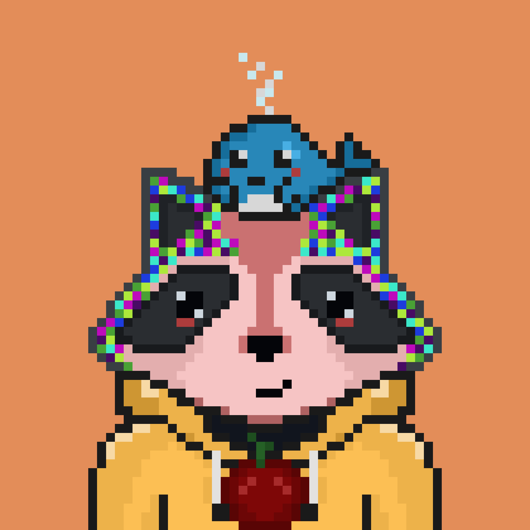 Pixel Raccoon #797 NFT on Algorand