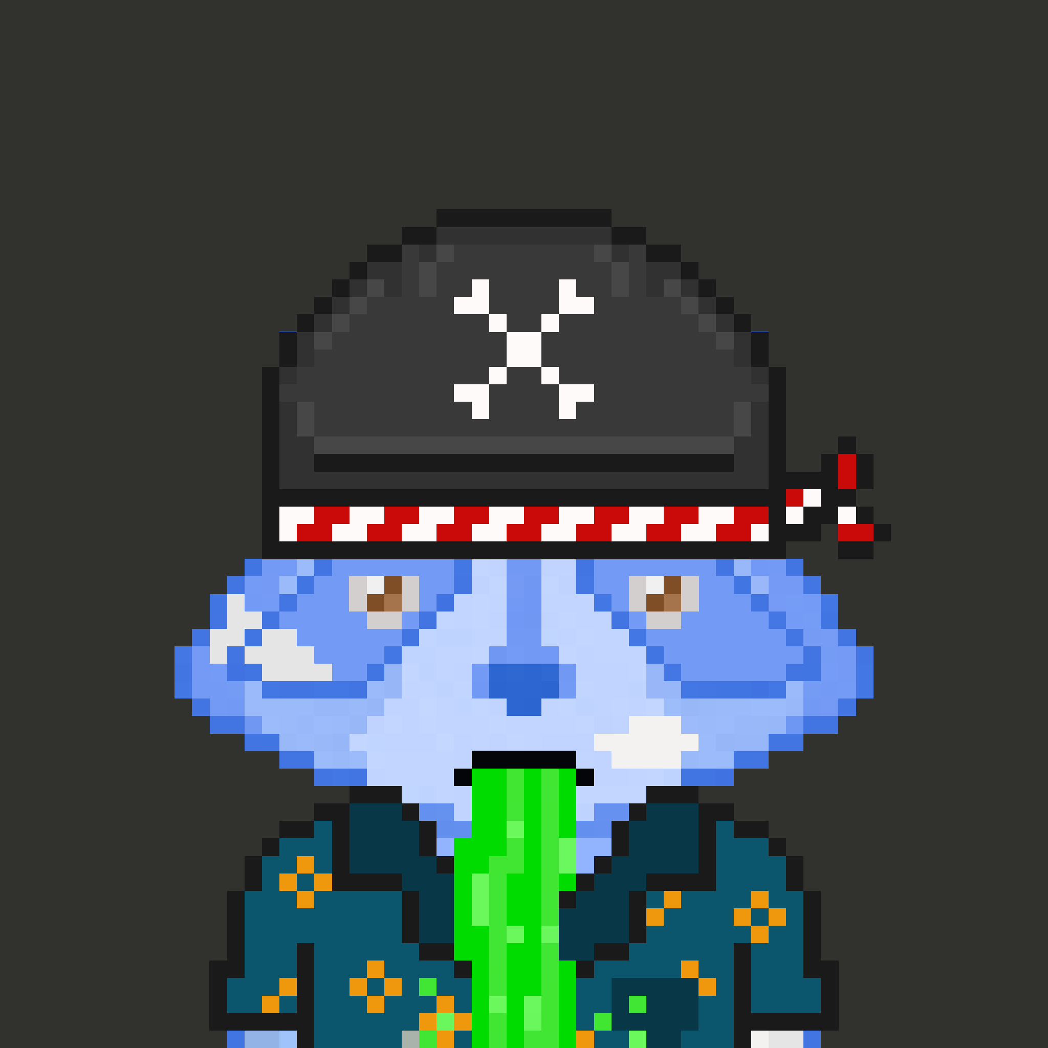 Pixel Raccoon #81 NFT on Algorand