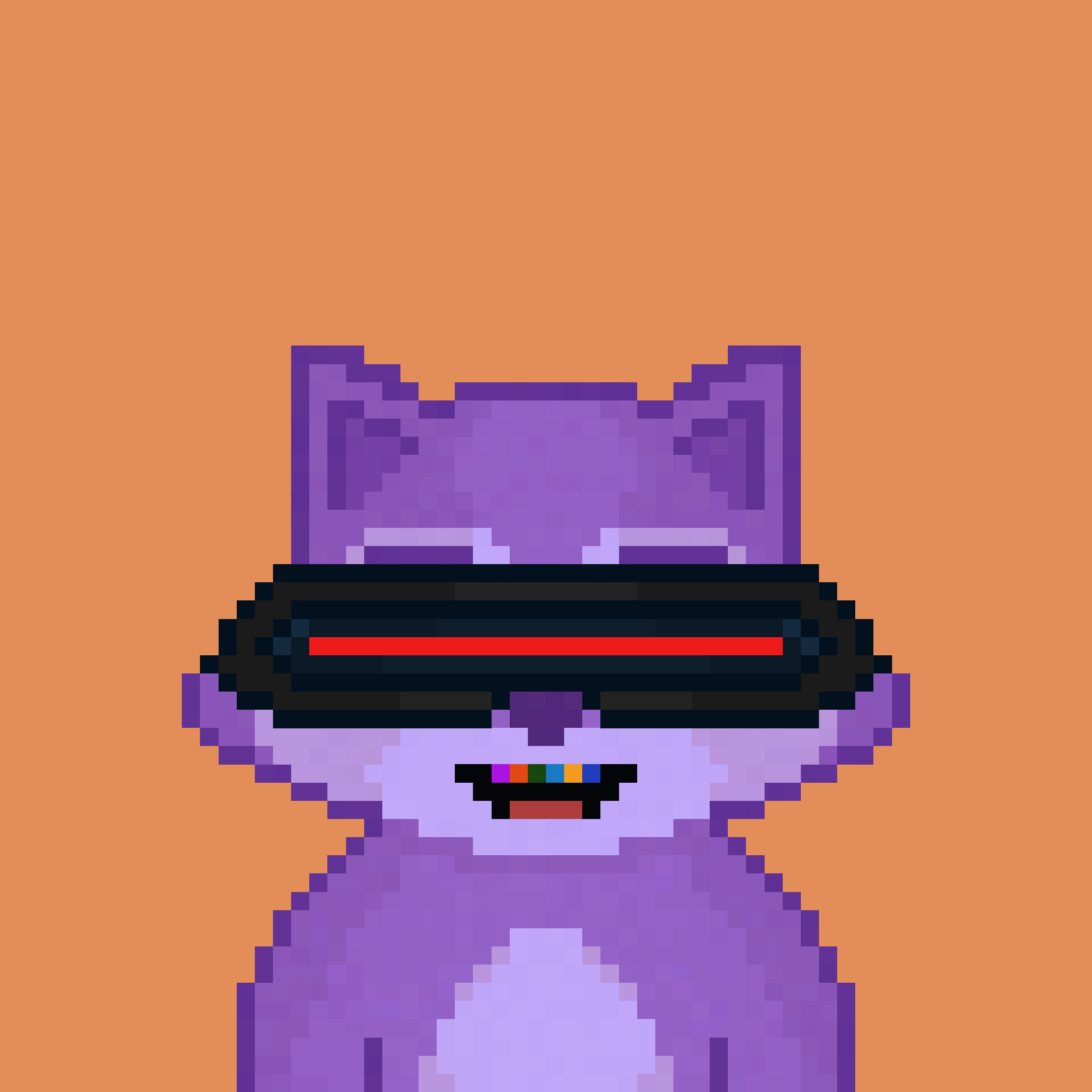 Pixel Raccoon #815 NFT on Algorand