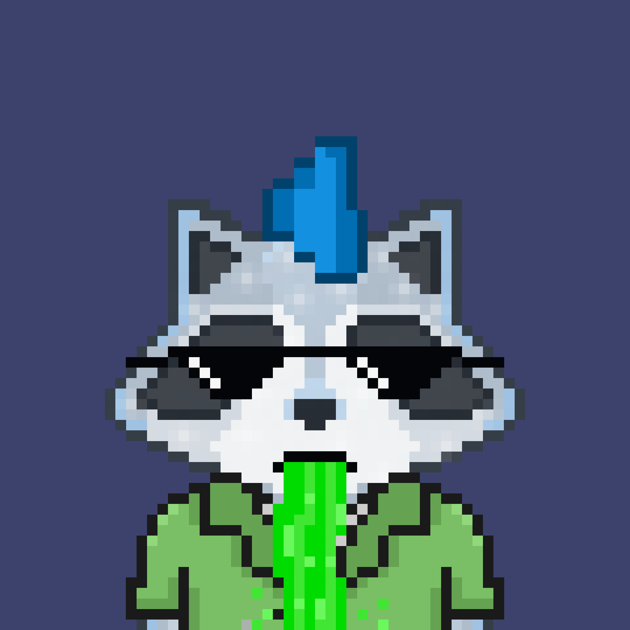 Pixel Raccoon #821 NFT on Algorand