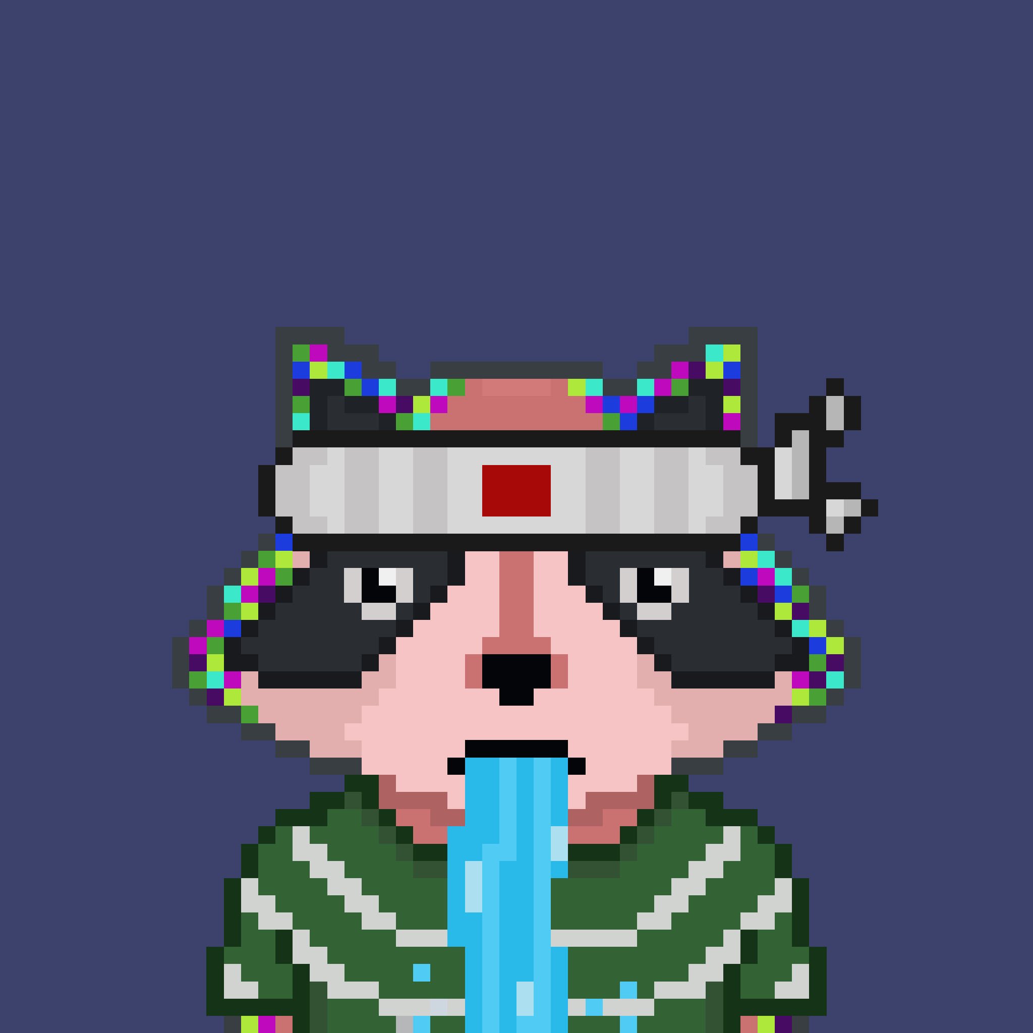 Pixel Raccoon #822 NFT on Algorand