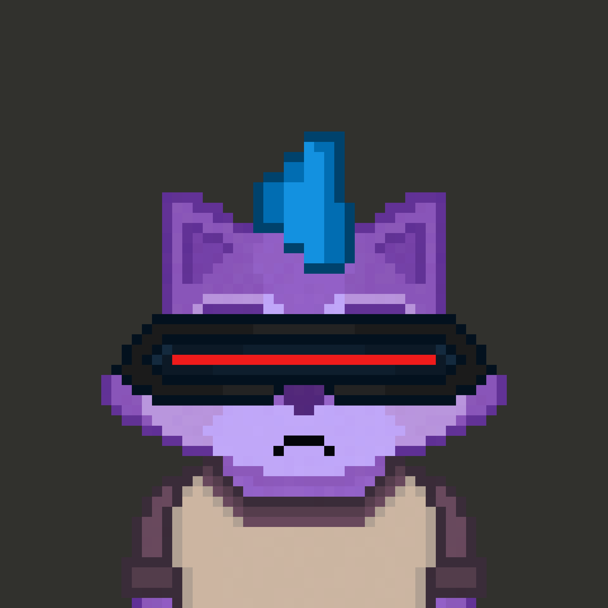 Pixel Raccoon #832 NFT on Algorand