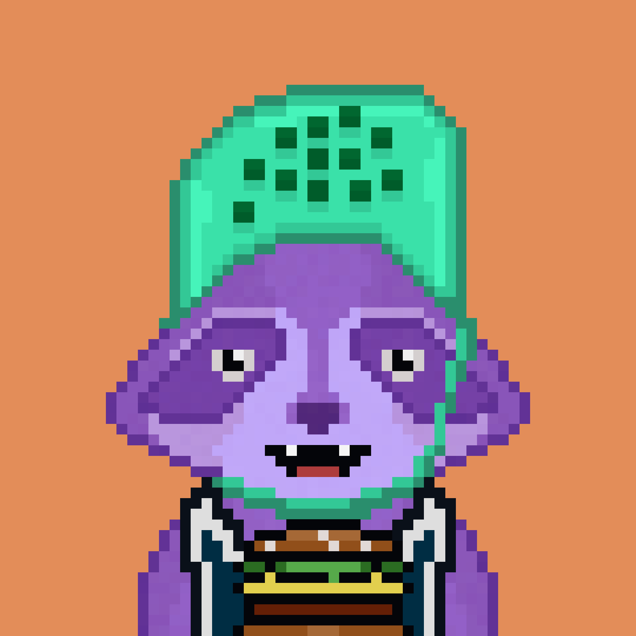 Pixel Raccoon #847 NFT on Algorand